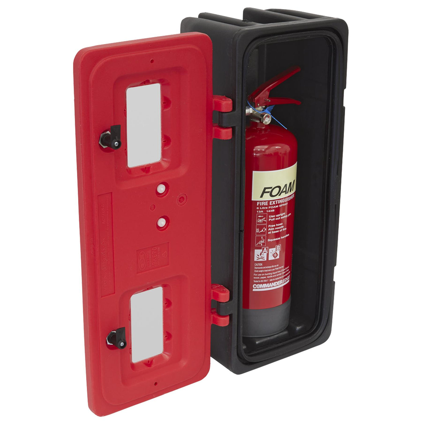 Sealey Fire Extinguisher Cabinet - Single WAREHOUSE GARAGE