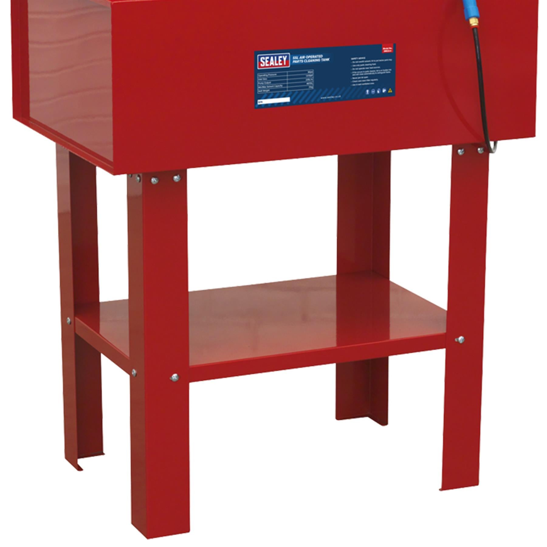 Sealey Parts Cleaning Tank Air Operated Steel tank