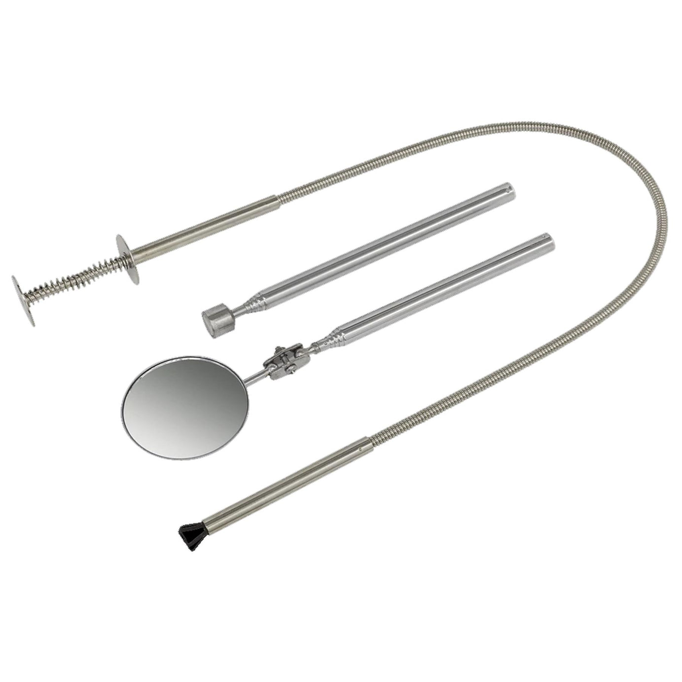 Sealey Magnetic Pick-Up, Flexible Claw & Inspection Tool Set 3pc