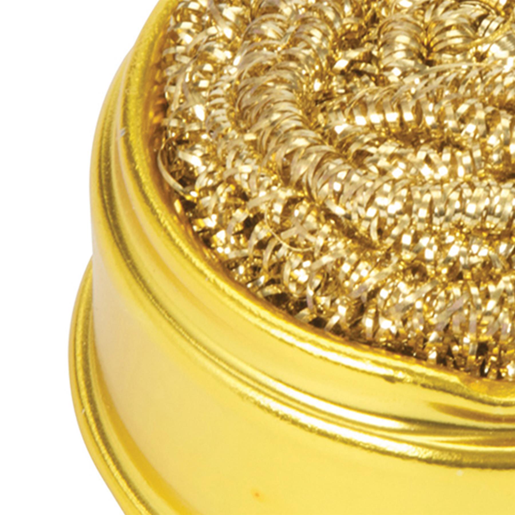 Soldering Tip Cleaning Ball & Base 60 X 60mm For Use With Dry Soldering Irons