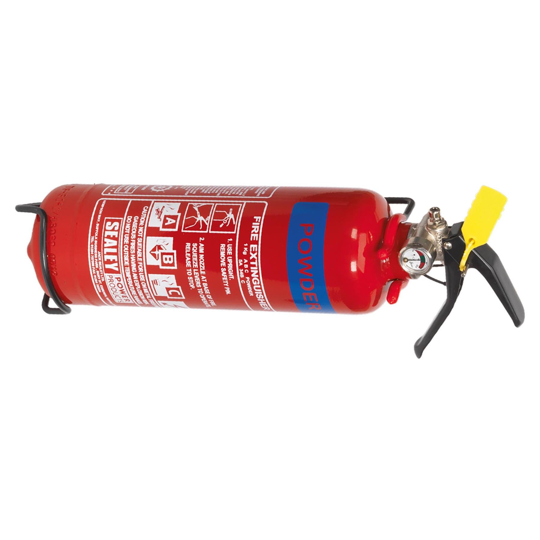 Sealey Fire Extinguisher 1kg Dry Powder