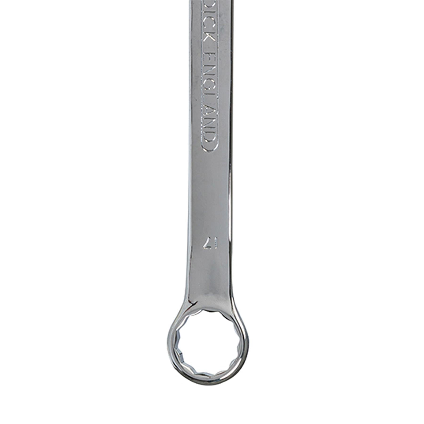 King Dick metric 17 MM polished chrome combination spanner wrenches spanners