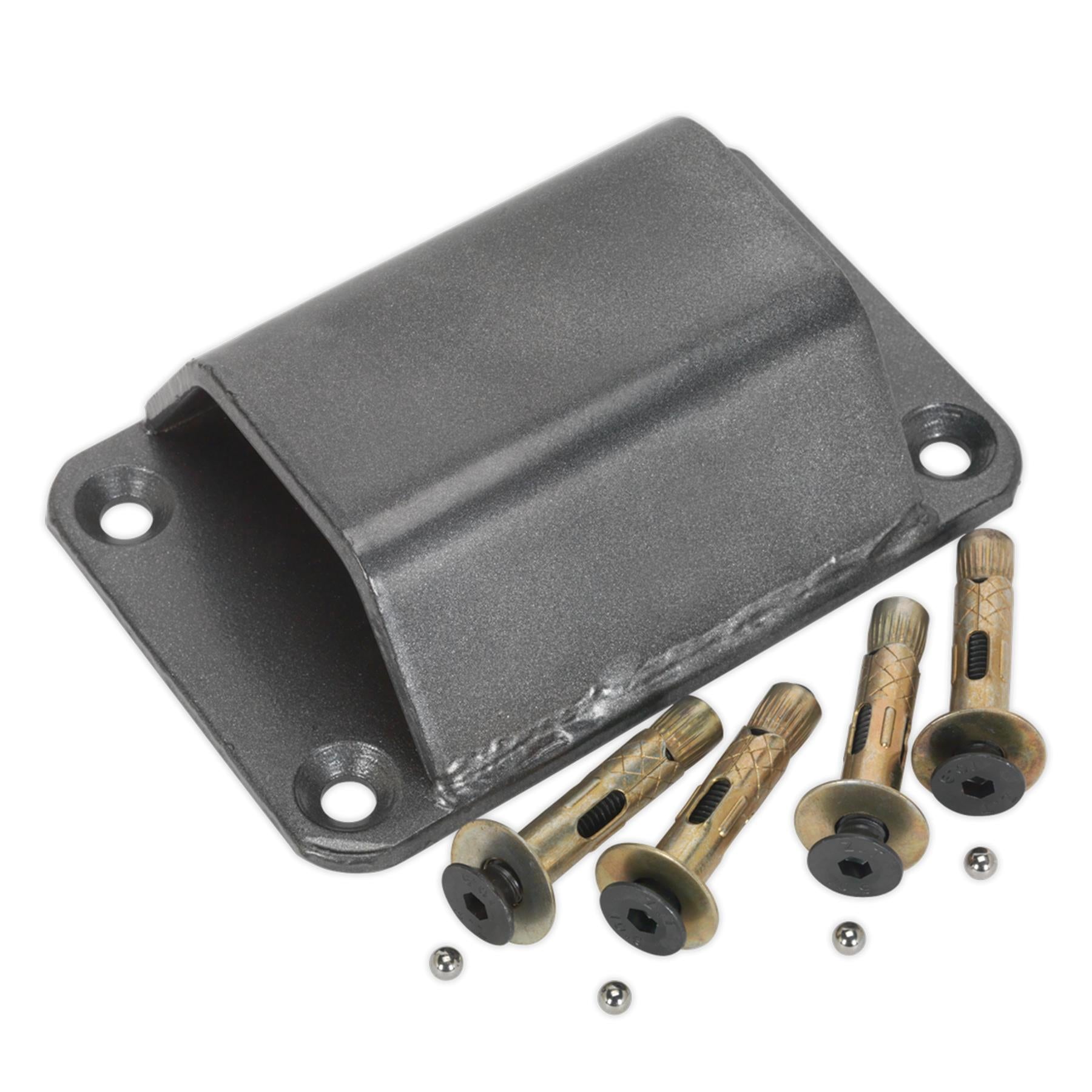 Sealey Motorcycle Ground Anchor - 4 Security Bolts