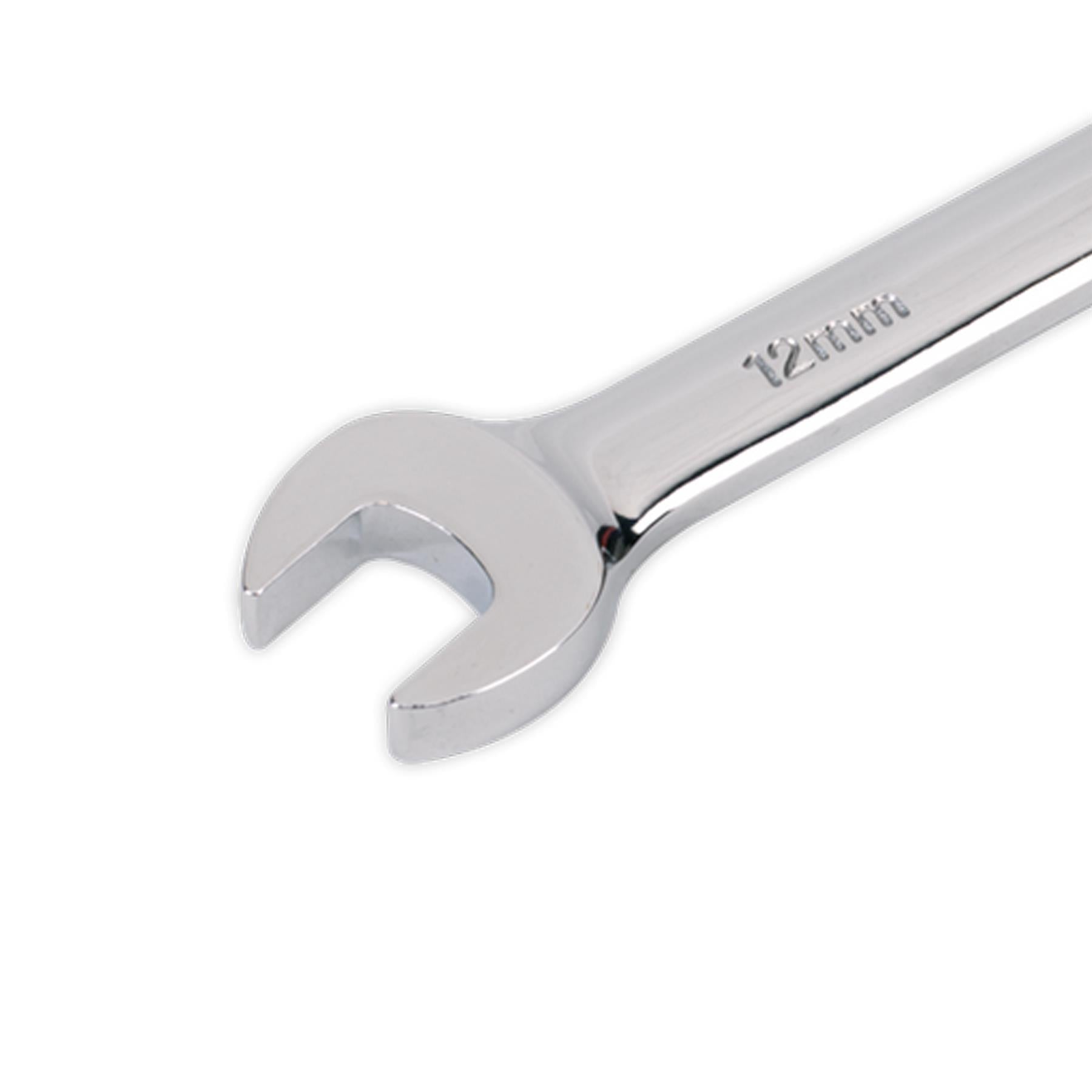 Sealey Reversible Ratchet Combination Spanner 12mm