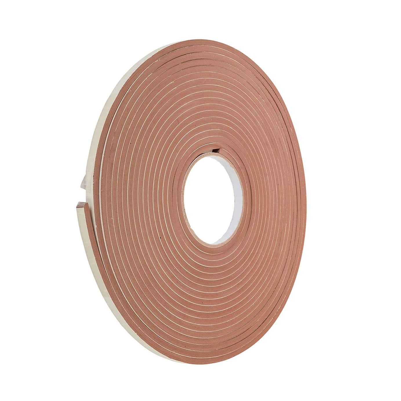 EVA Foam 10.5m Brown Draught Excluder - Self Adhesive Weather Strip - Window and Door Seal