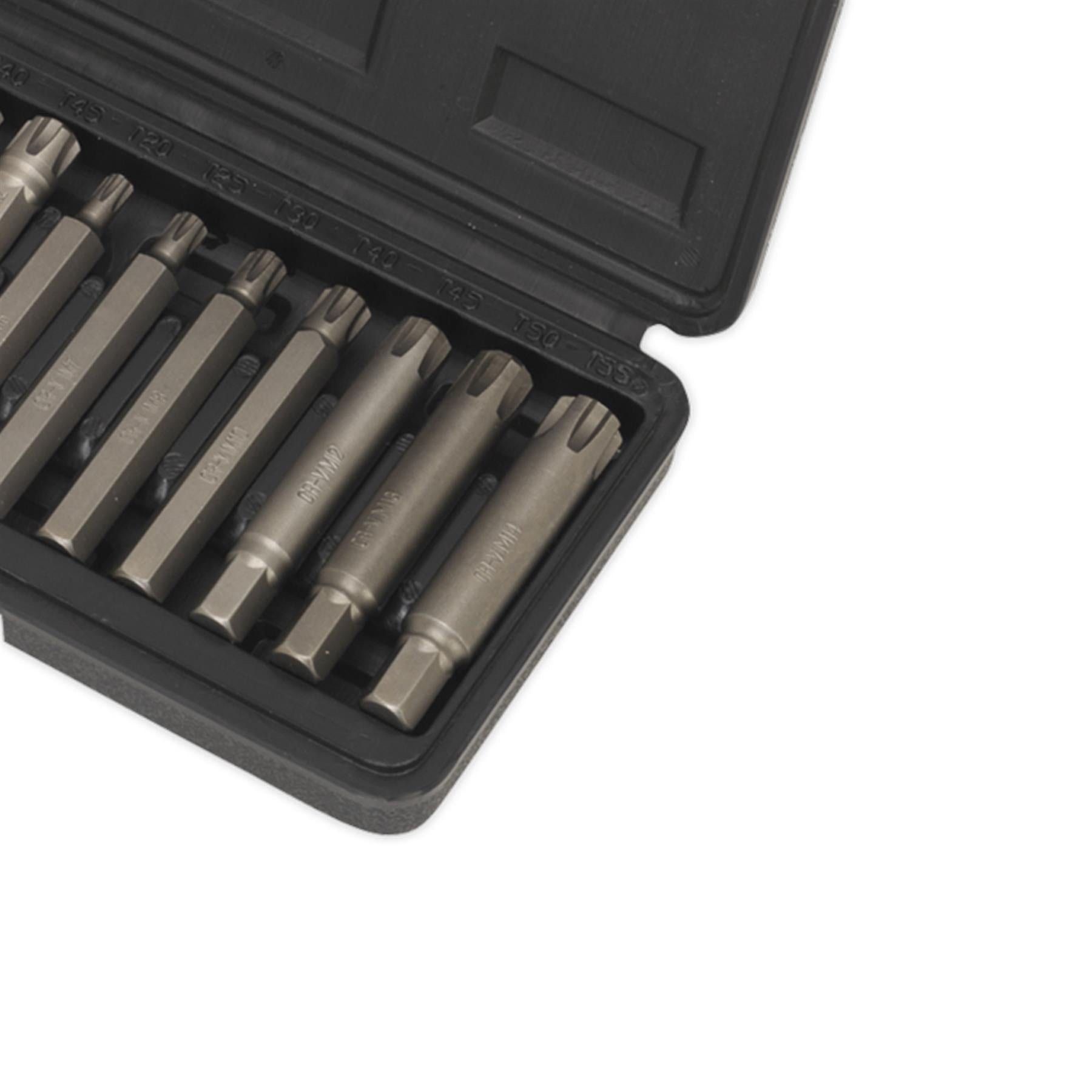Sealey Ribe Bit & Holder Set 15pc - 3/8"Sq Drive