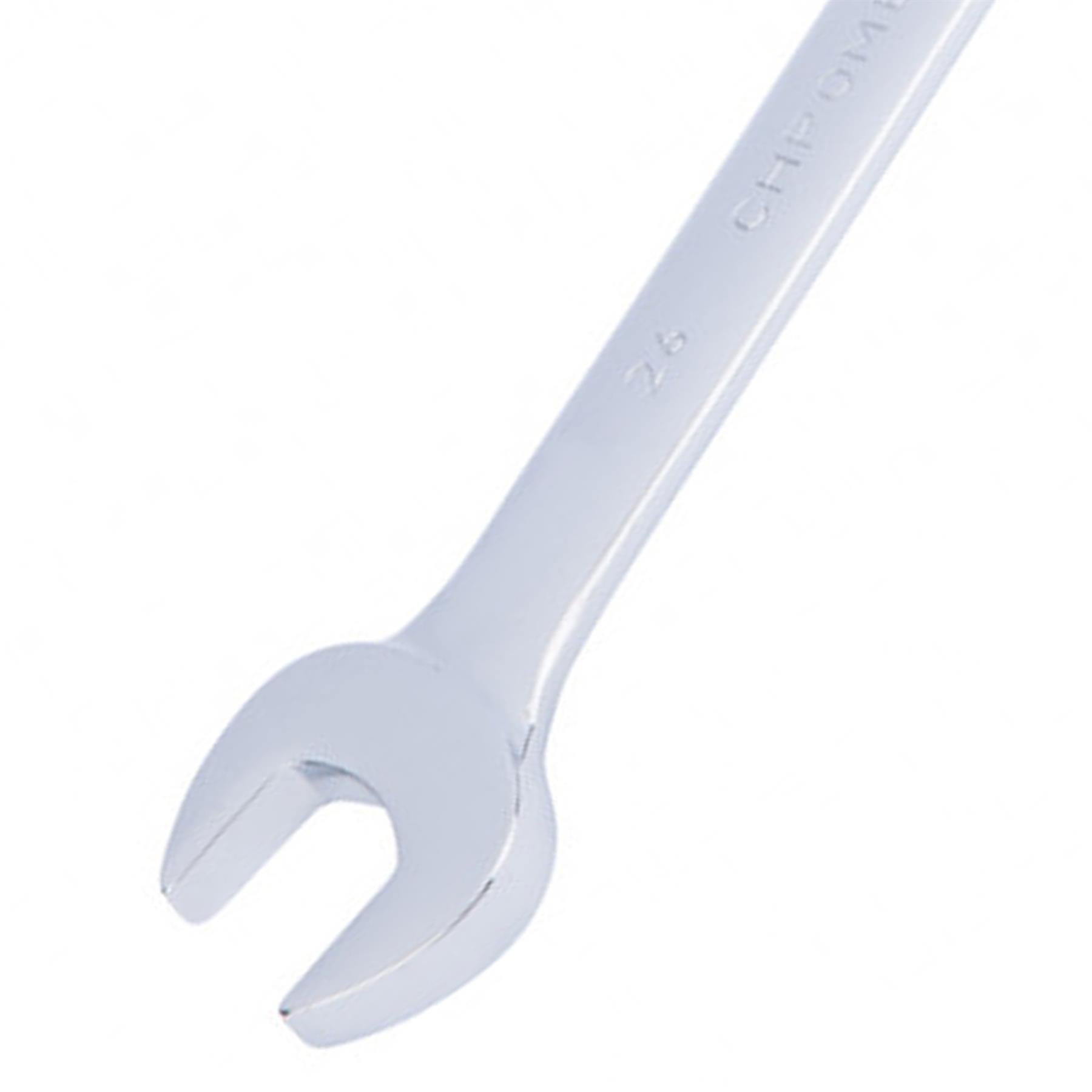 BlueSpot 26mm Fully Polished Chrome Vanadium Spanner Open Ended Head Spanner