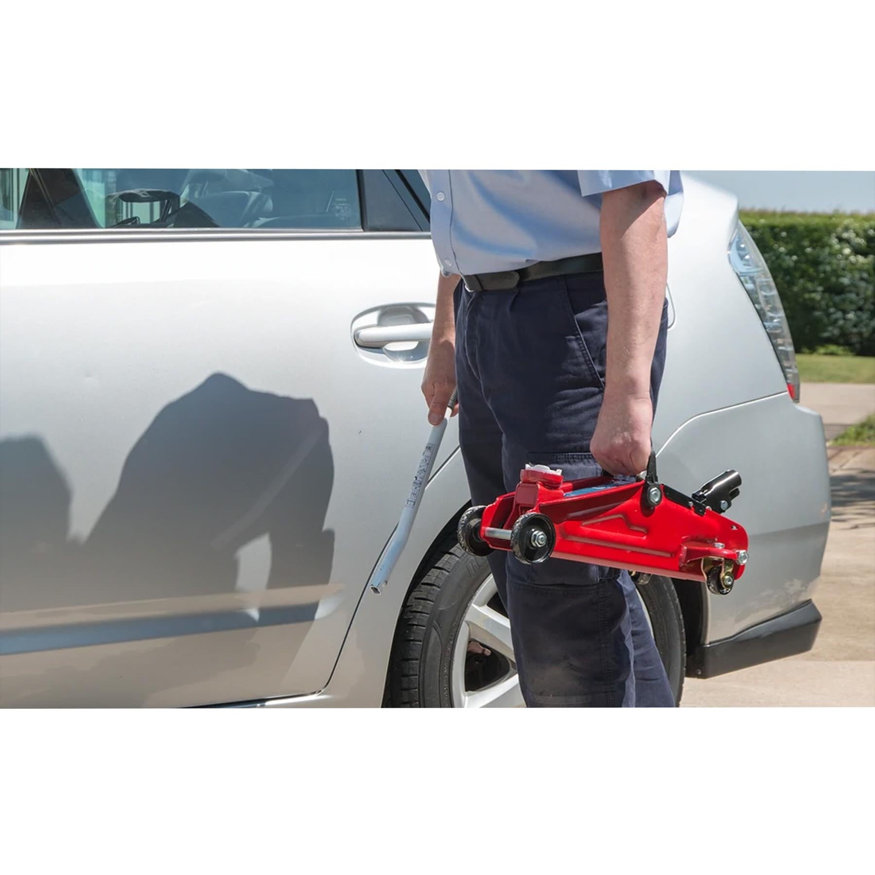 Sealey Trolley Jack 2tonne Short Chassis
