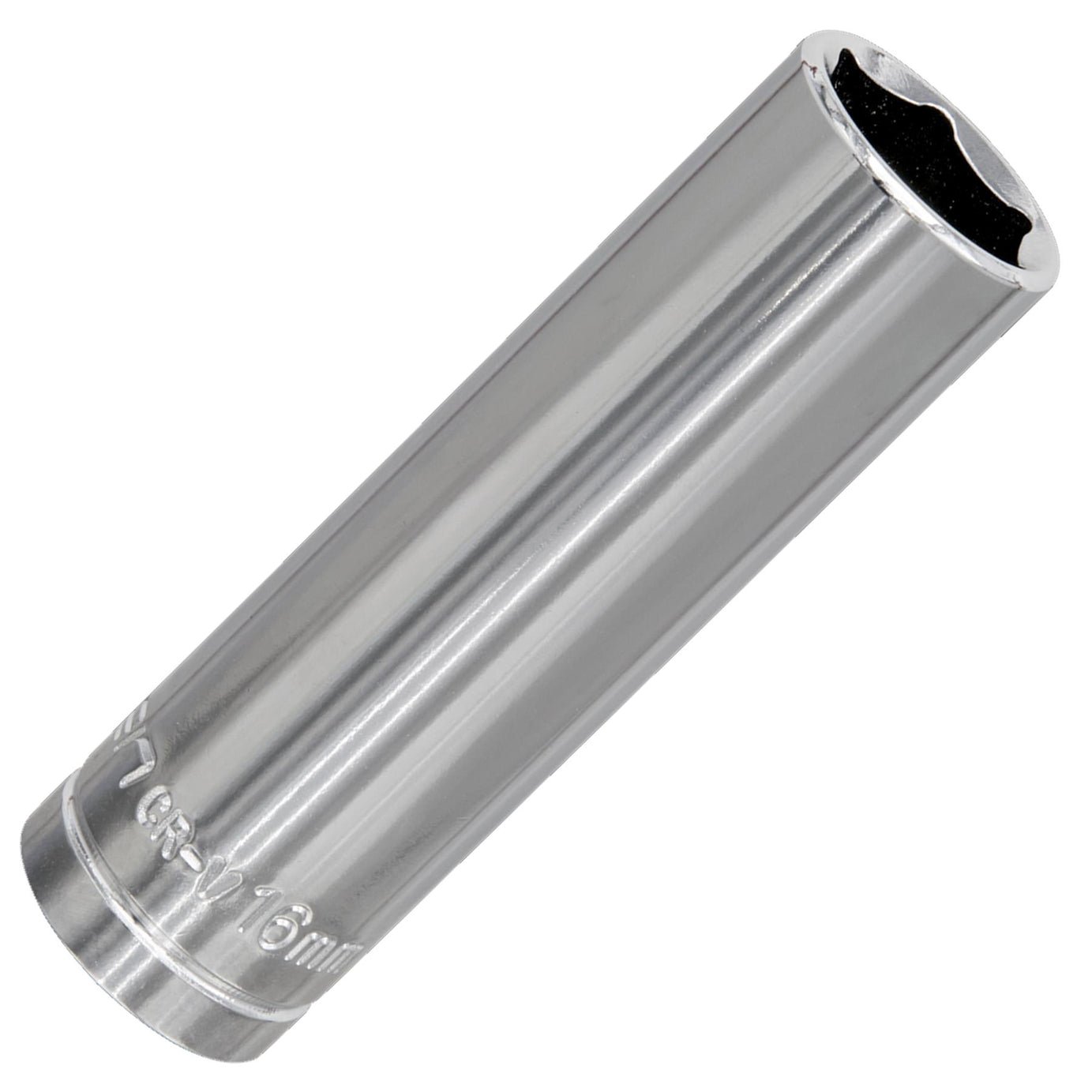 Sealey WallDrive Socket 16mm Deep 1/2"Sq Drive Chrome plated