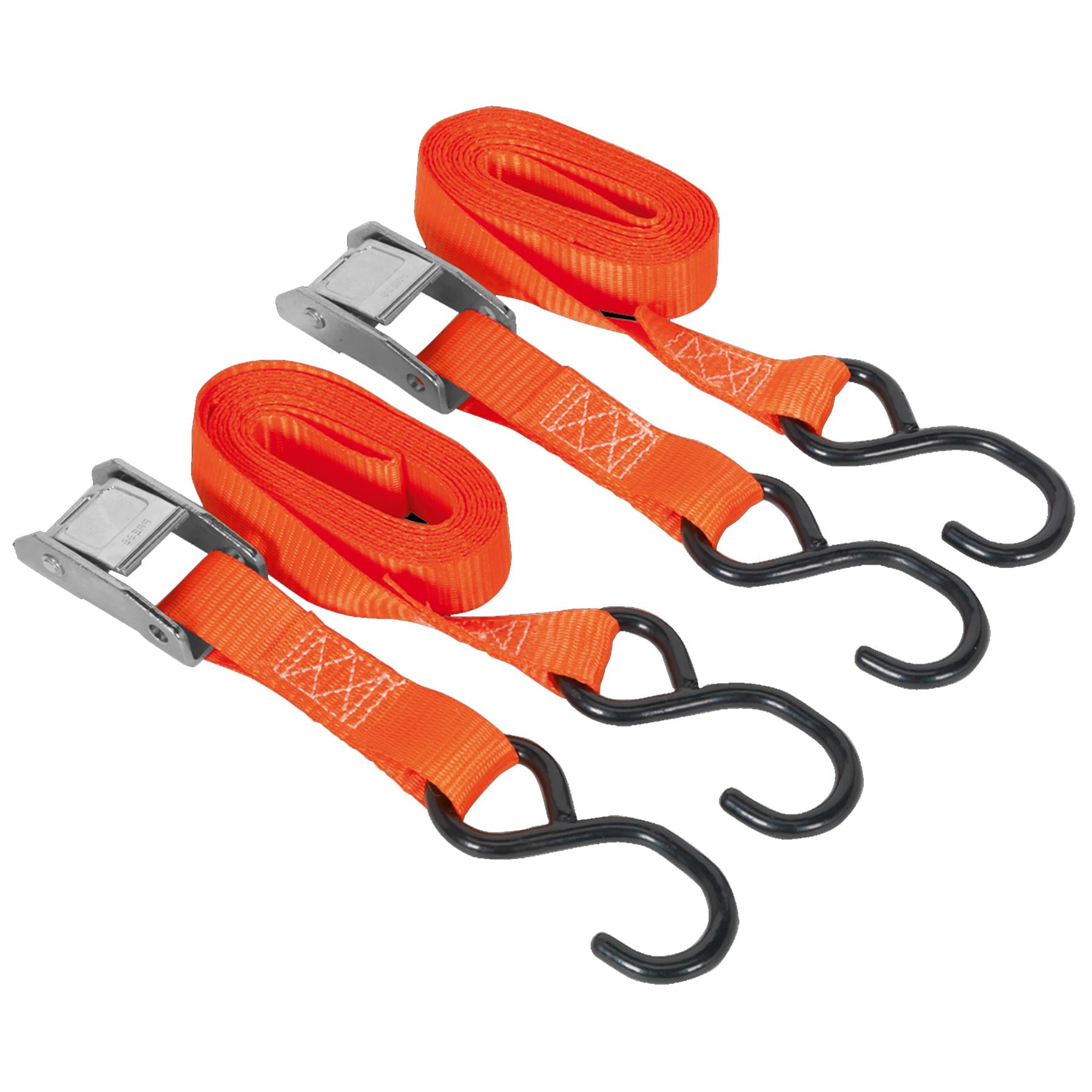 Sealey Cam Buckle Tie Down 25mmx2.5m Poly Web 250kg Load Test