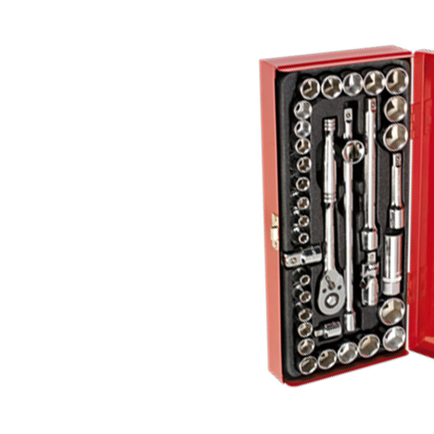 Sealey Socket Set 35pc 3/8"Sq Dr 6pt WallDrive - Metric/Imperial