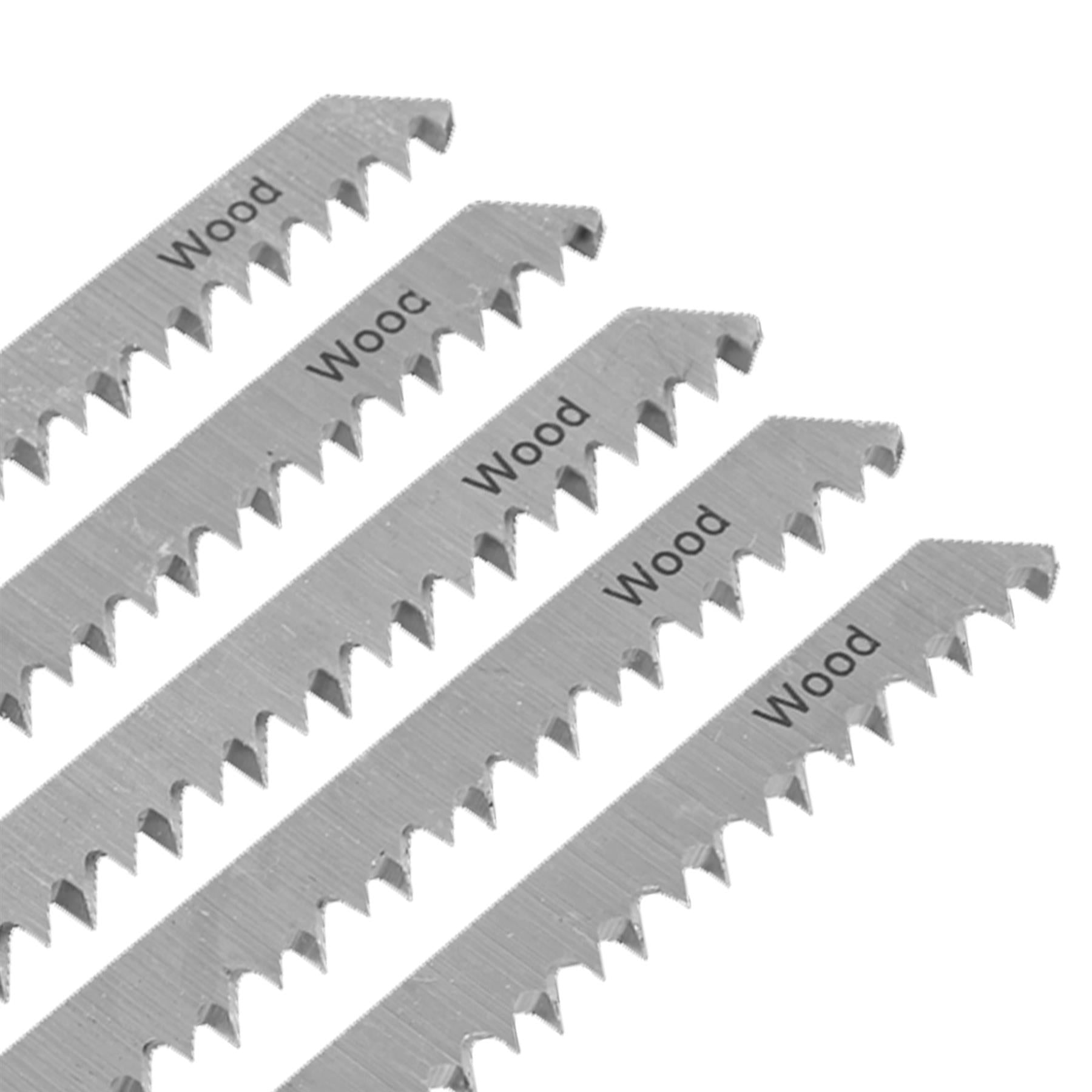Sealey Jigsaw Blade 90mm 8tpi - Pack of 5 Chrome Vanadium