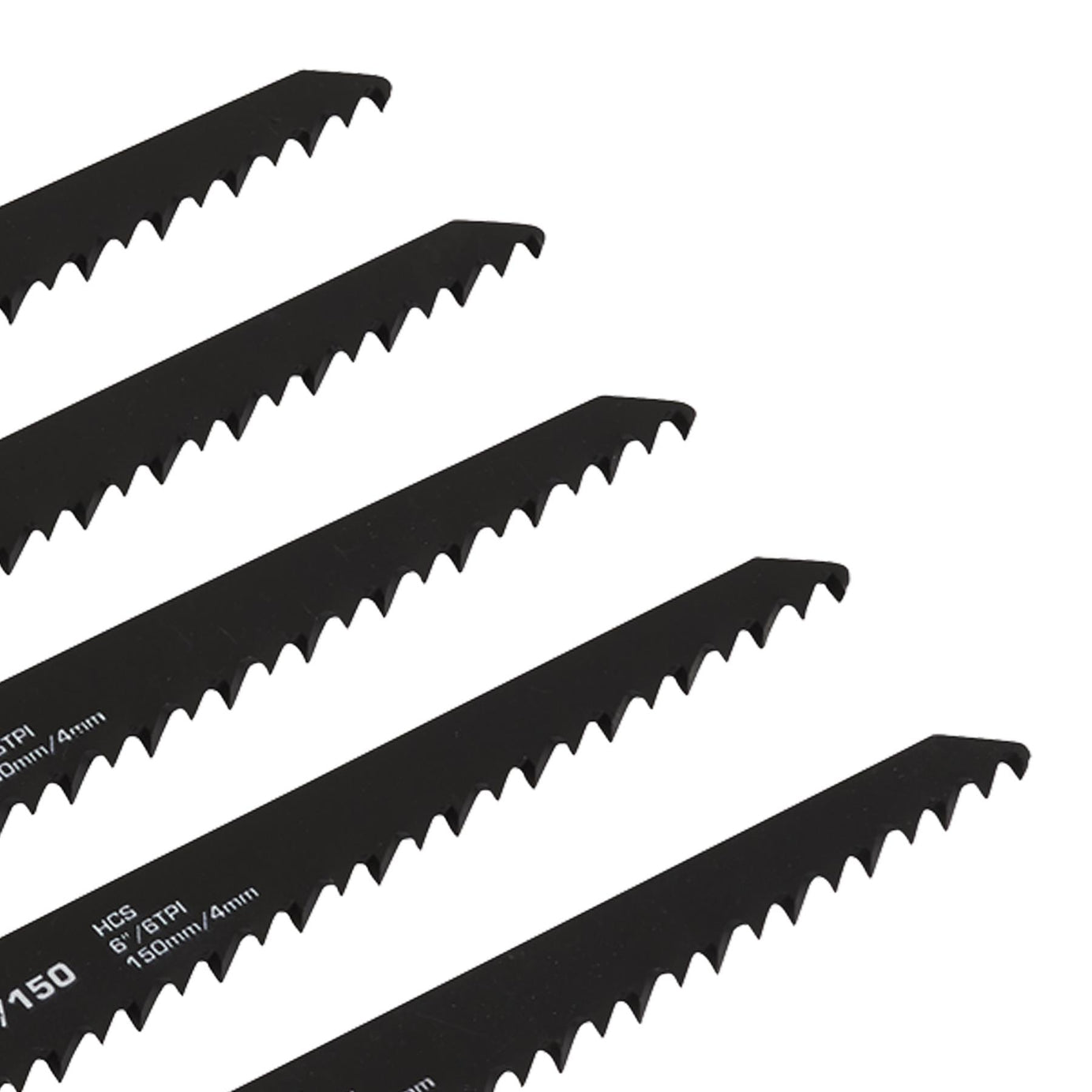 Sealey Reciprocating Saw Blade 150mm 6tpi - Pack of 5