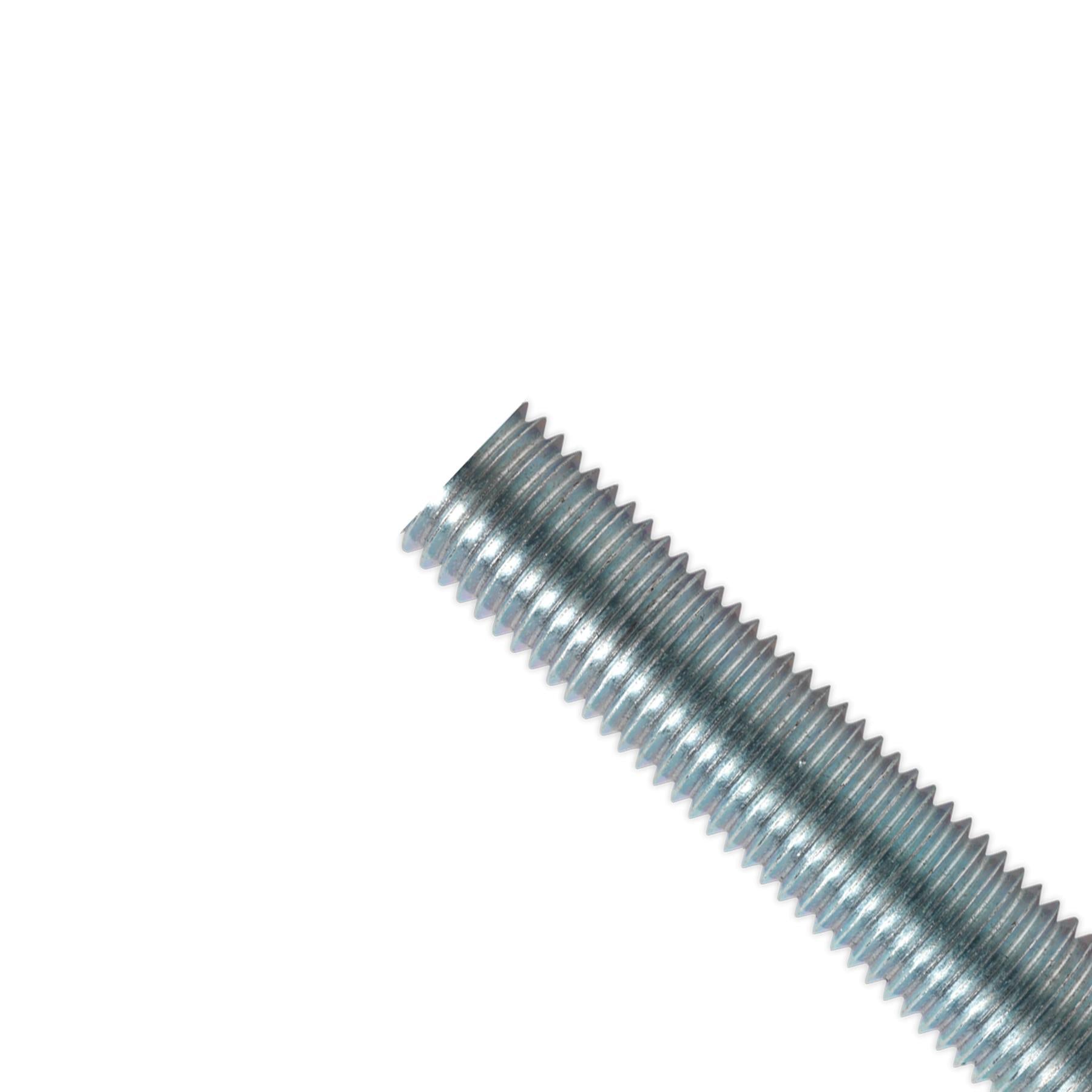 Sealey Studding M16 x 1m Zinc Pack of 5