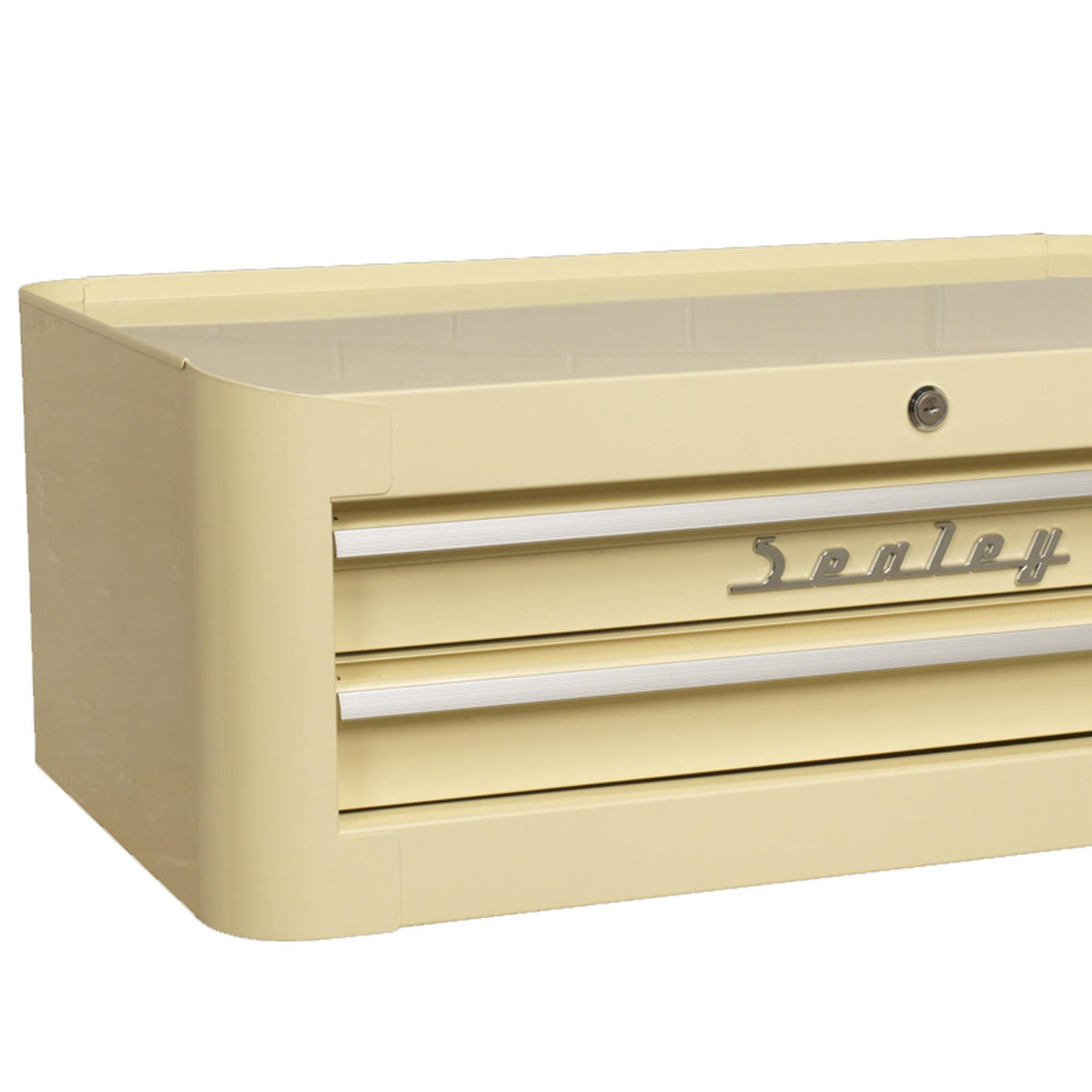 Sealey Mid-Box 2 Drawer Retro Style. two drawers with ball bearing slides