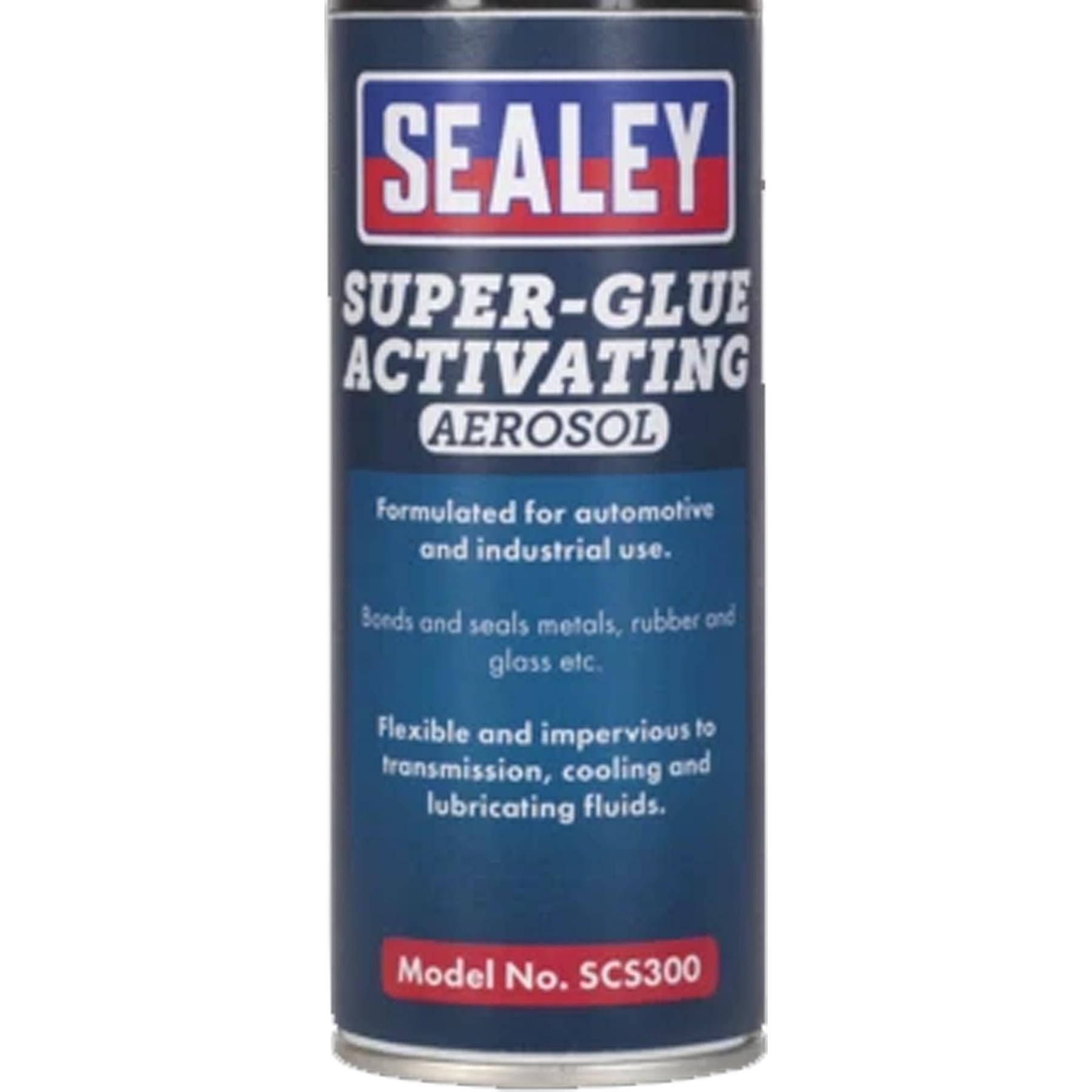 Sealey Super Glue Activating Aerosol 200ml Pack of 6