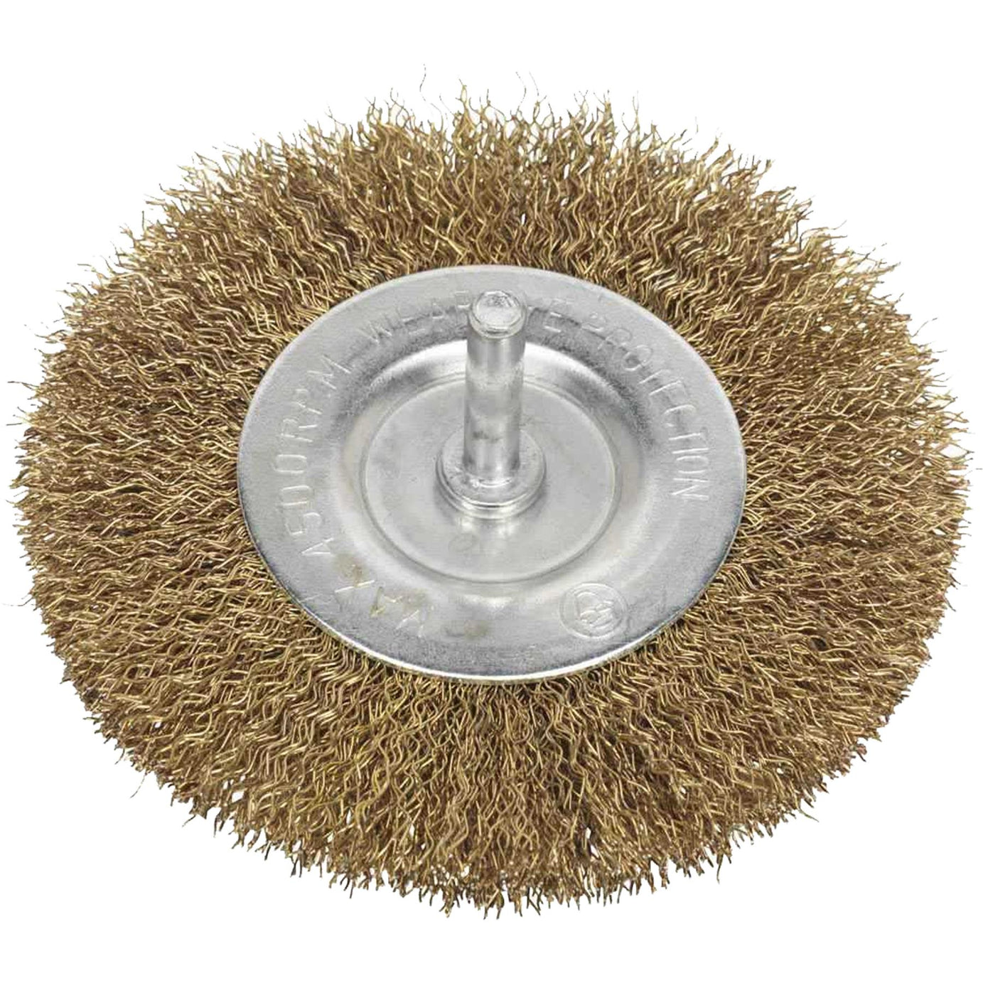 Sealey Flat Wire Brush 100mm with 6mm Shaft