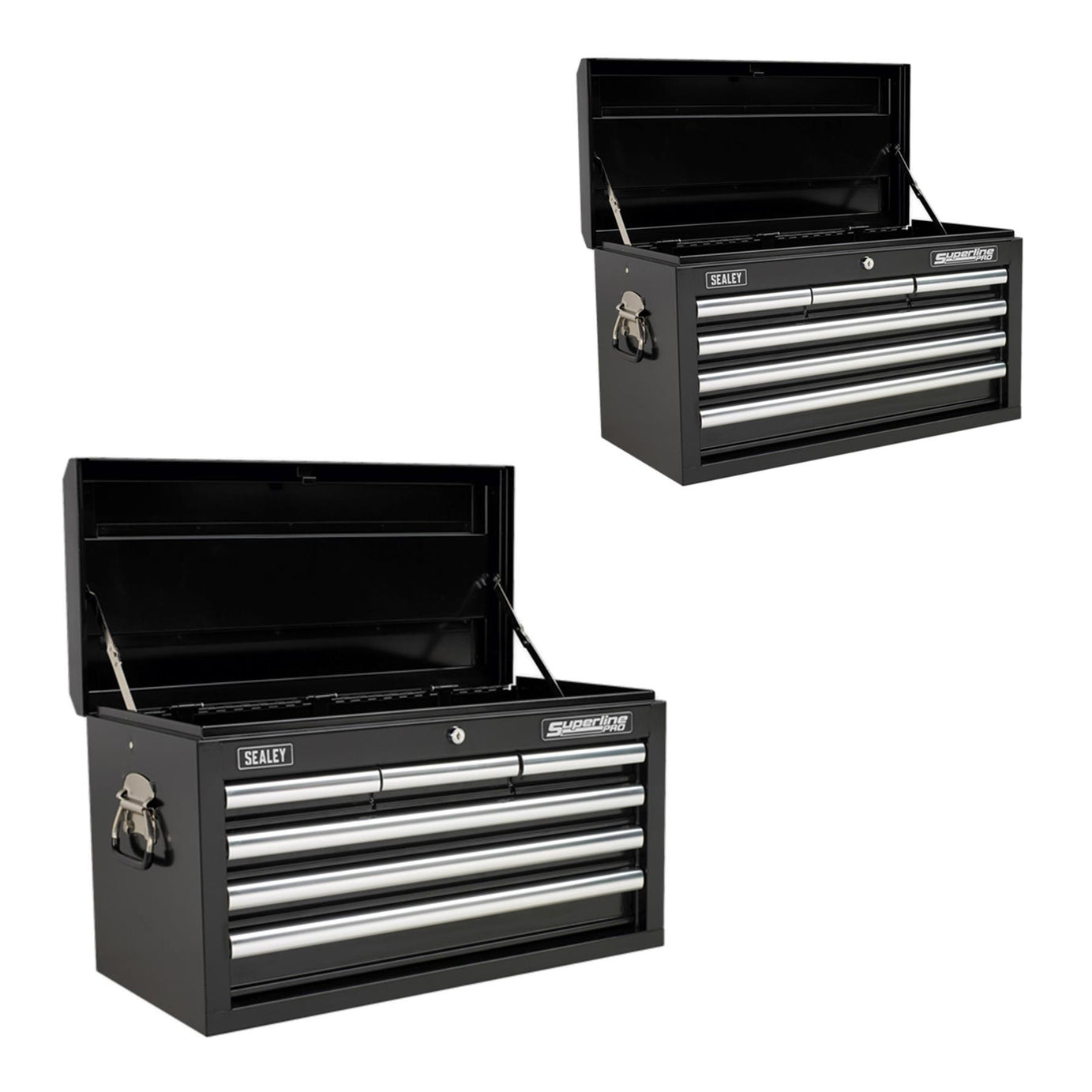 Sealey Topchest 6 Drawer with Ball Bearing Slides - Black AP33069B