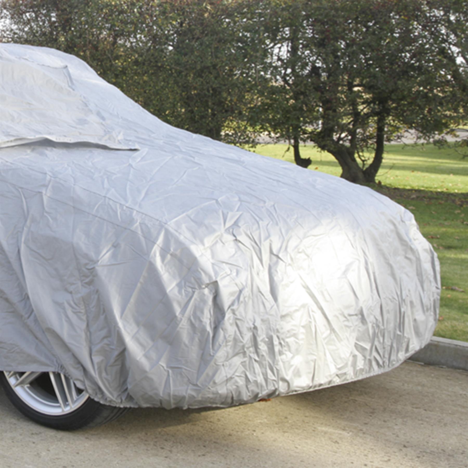 CCEL Sealey Car Cover Lightweight Large 4300 x 1690 x 1220mm [Vehicle Covers]