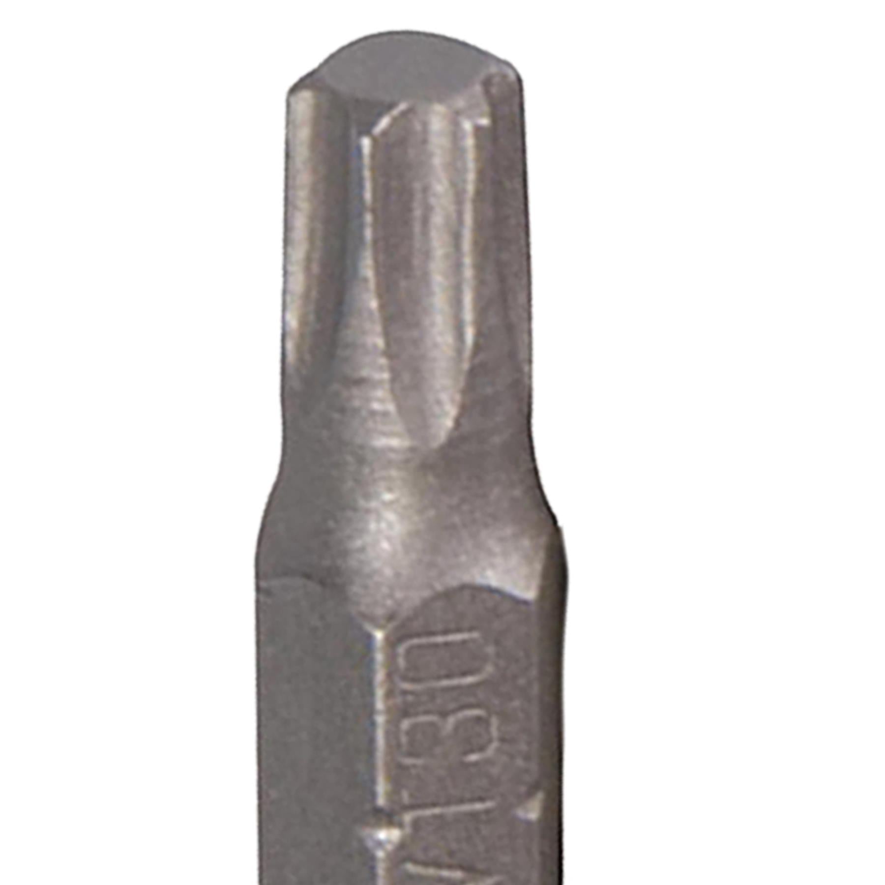 10Pk Torx CRV Screwdriver Bits T30 Chrome Vanadium 1/4" Hex Drive Drive DIY