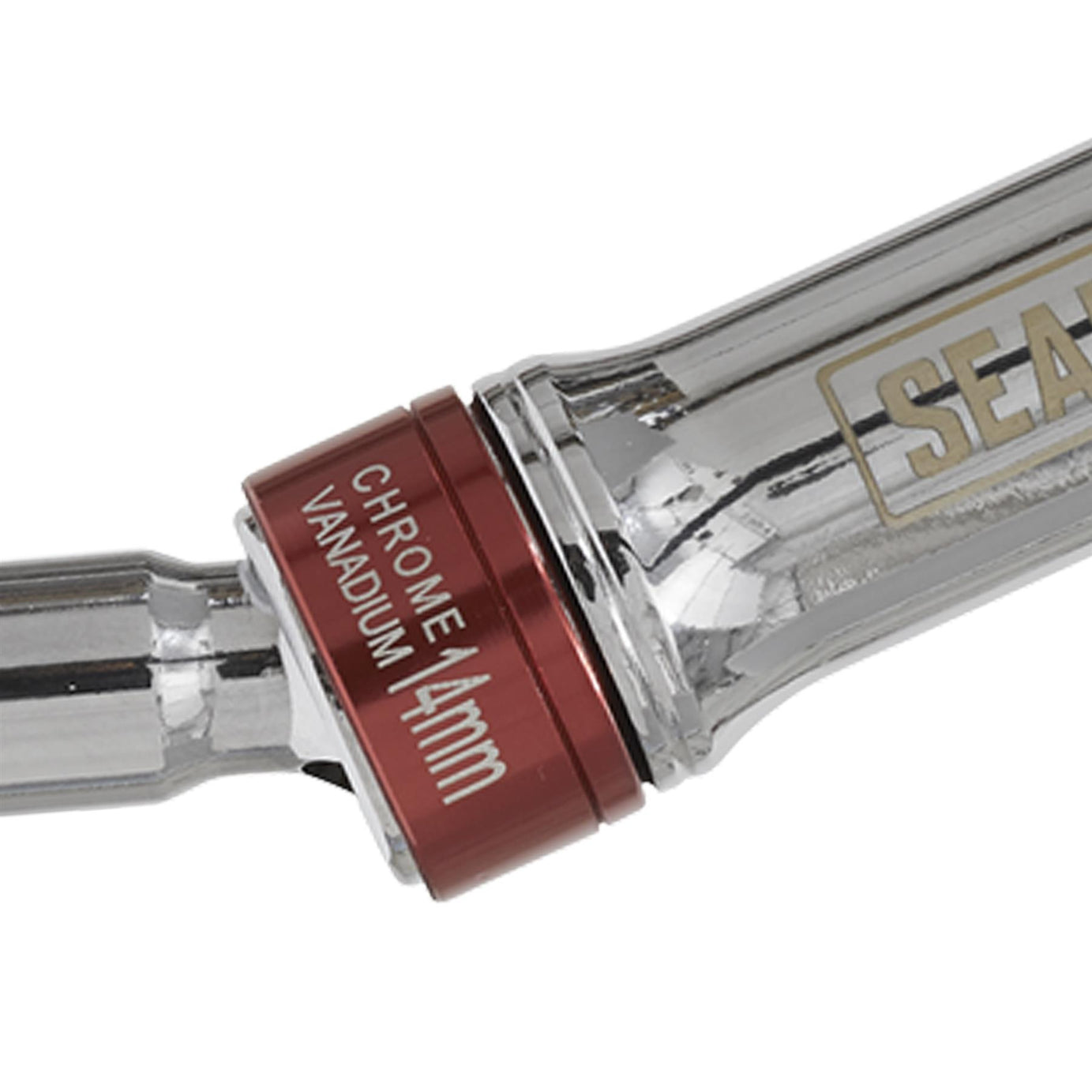 Sealey Spark Plug Socket with UJ 14mm 3/8"Sq Drive 12-Point 150mm
