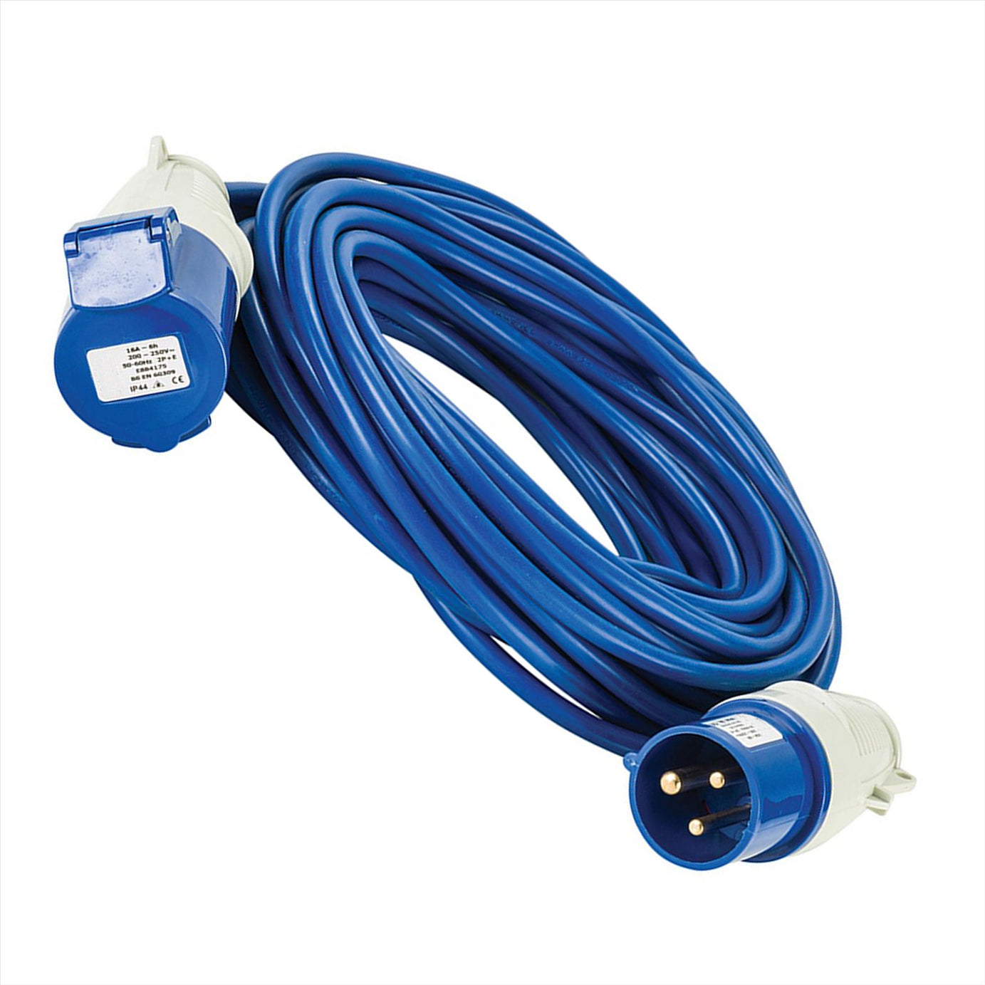 Defender Extension Lead Blue 1.5mm2 16A 14m 230V