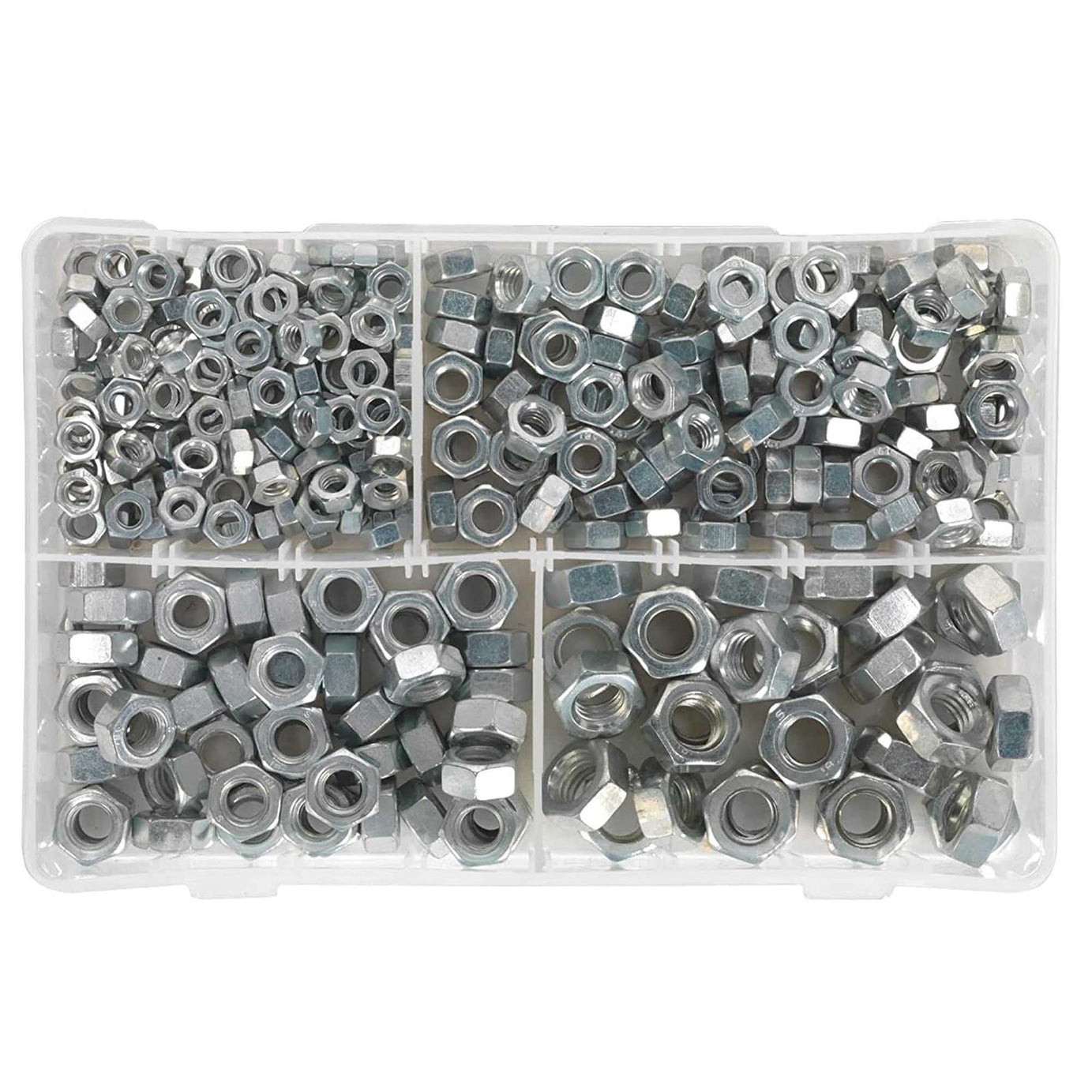 Sealey Steel Nut Assortment 320pc 1/4"-1/2"UNC