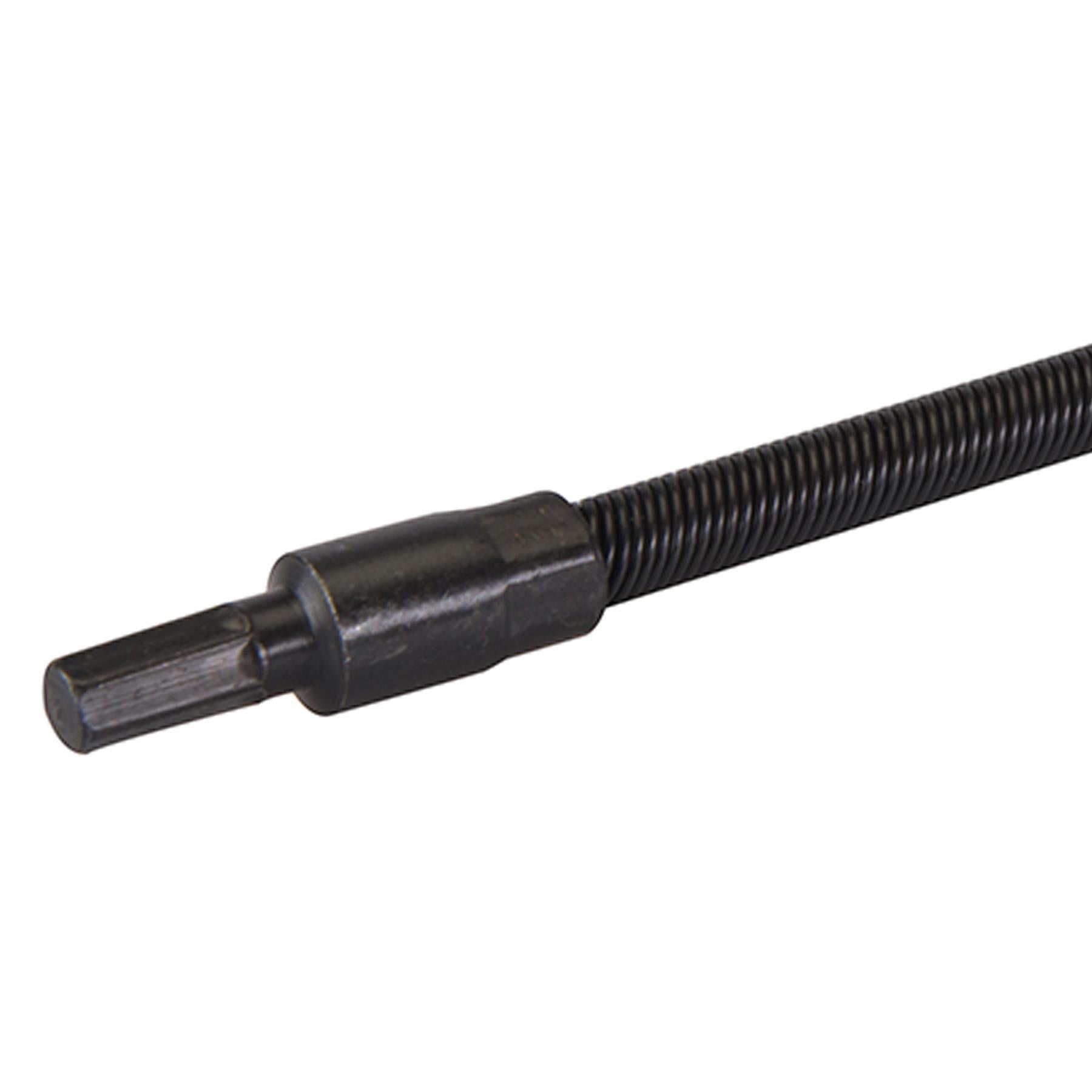 Flexi Bit Holder 190mm - 1/4" Hex Heavy Duty Spring-Sleeved Flexible Shaft
