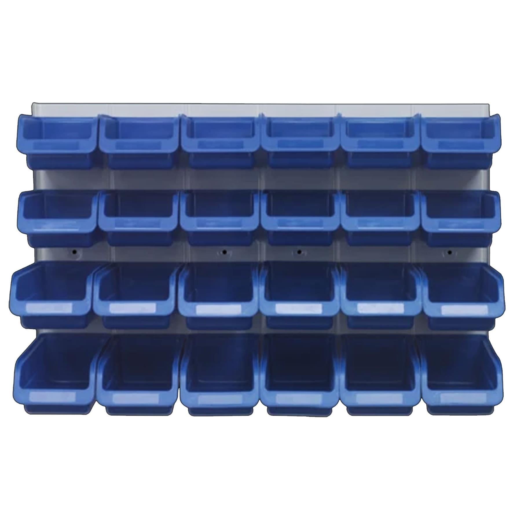 Sealey Bin & Panel Combination 24 Bins - Blue