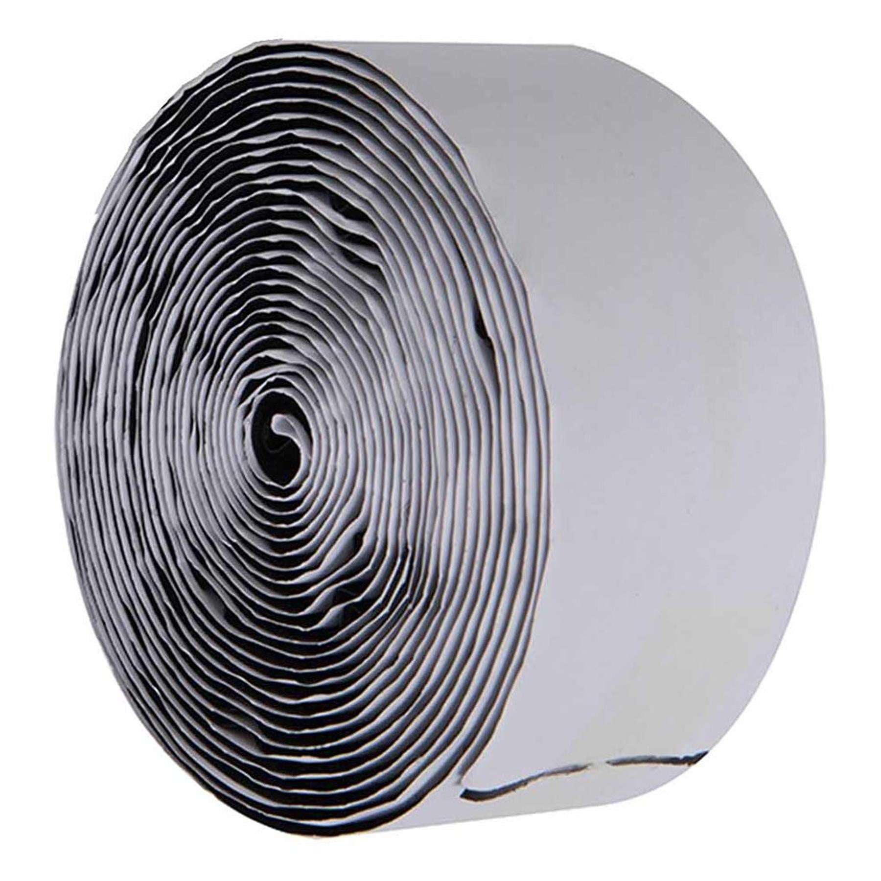 50mm x 5m Black Self Adhesive Tape Hook and Loop Sticky Backed Fastener