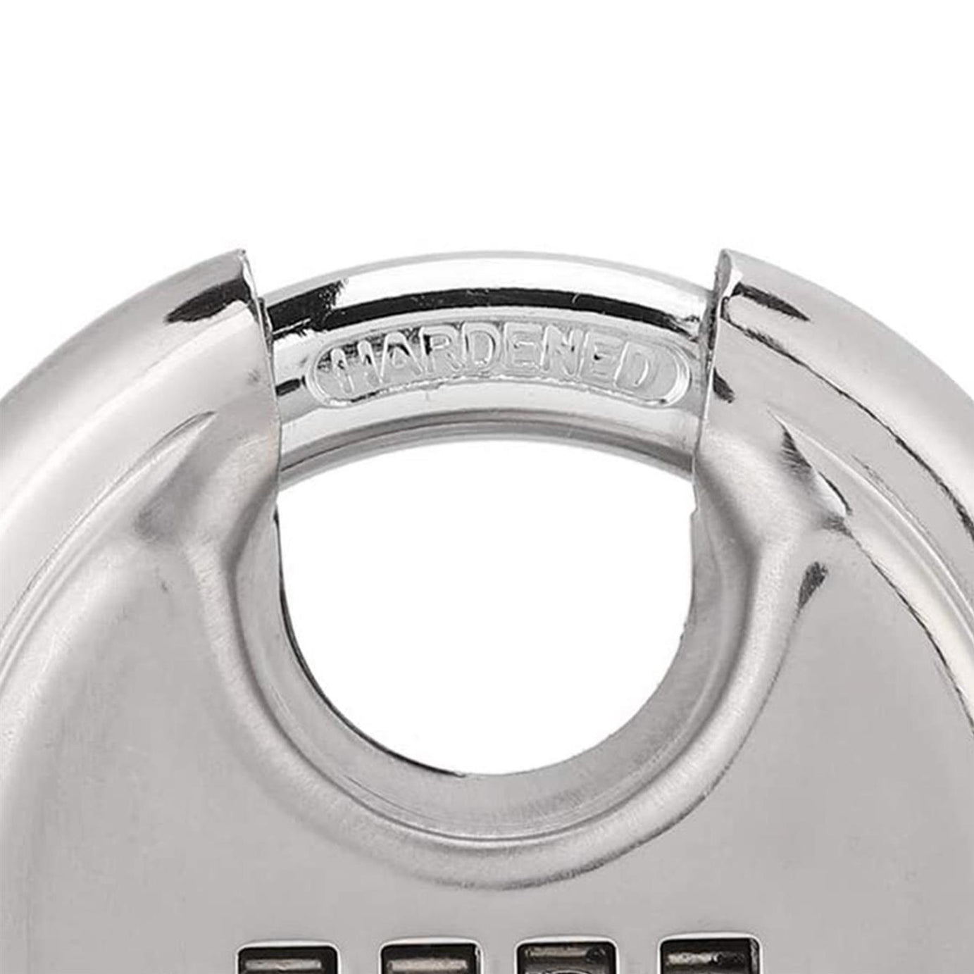 70mm Digit Disc Padlock 4 Stainless Steel Combination Disc Padlock High Quality
