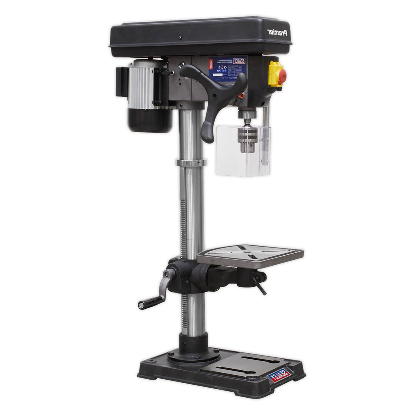 Sealey Pillar Drill Bench 16-Speed 1050mm Height 230V Garage Workshop DIY
