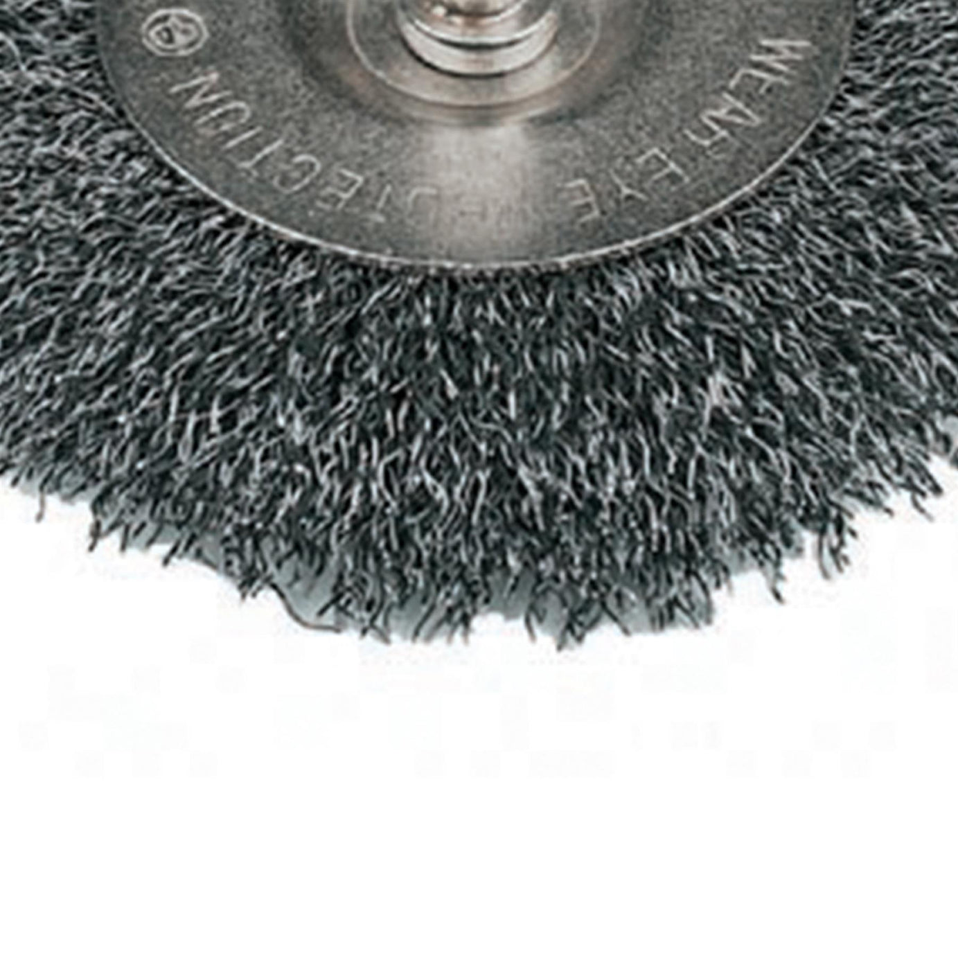 Rotary Steel Wire Wheel Brush 75mm Cleaning Descaling Deburring For Metal Stone