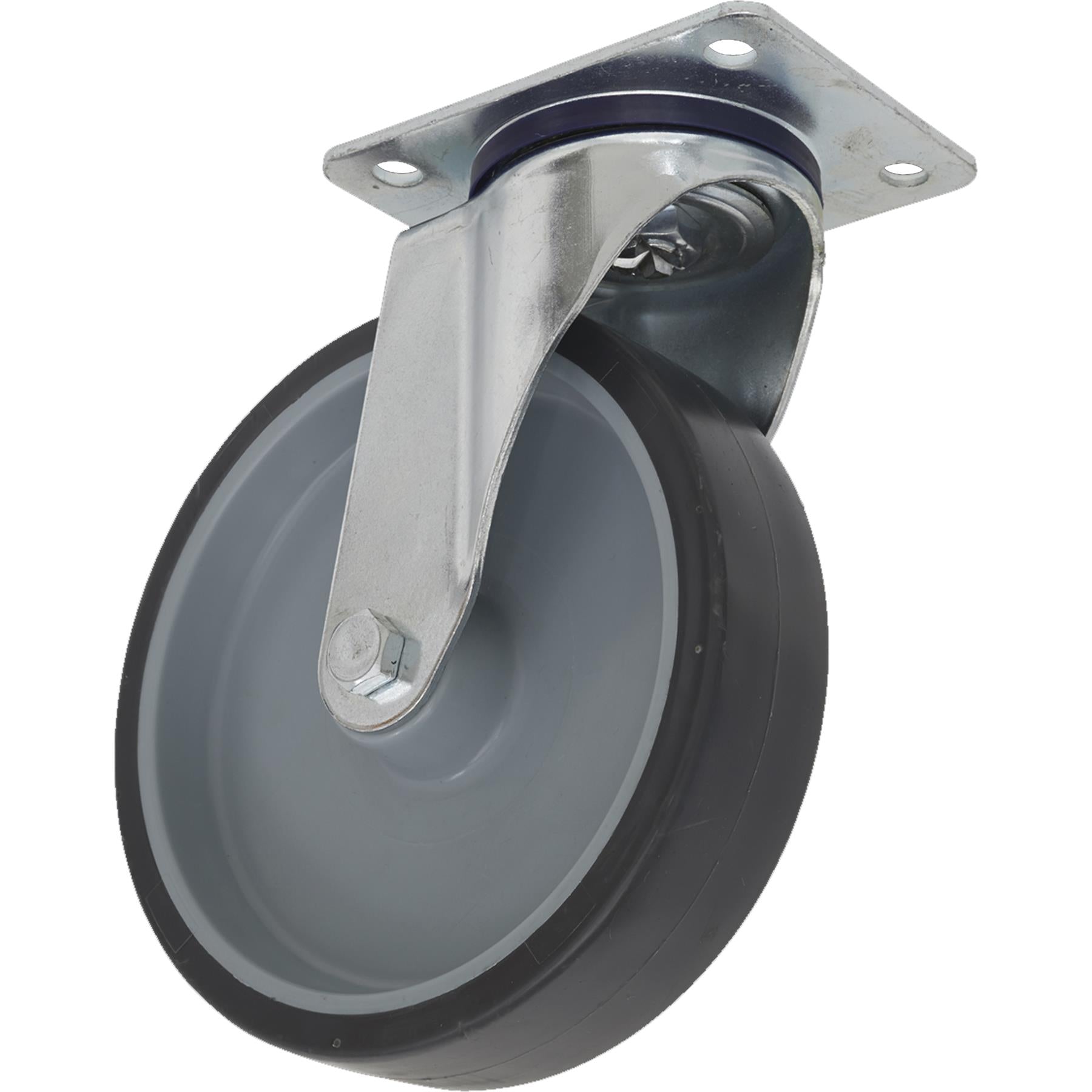 Sealey Medium-Duty Thermoplastic Swivel Castor Wheel 100mm