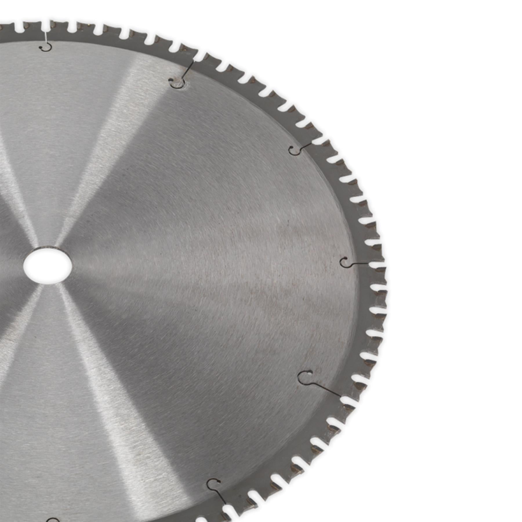 Sealey Cut-Off Saw Blade 355 x 2.4mm/25.4mm 72tpu Cutting Steel Wood & Plastics