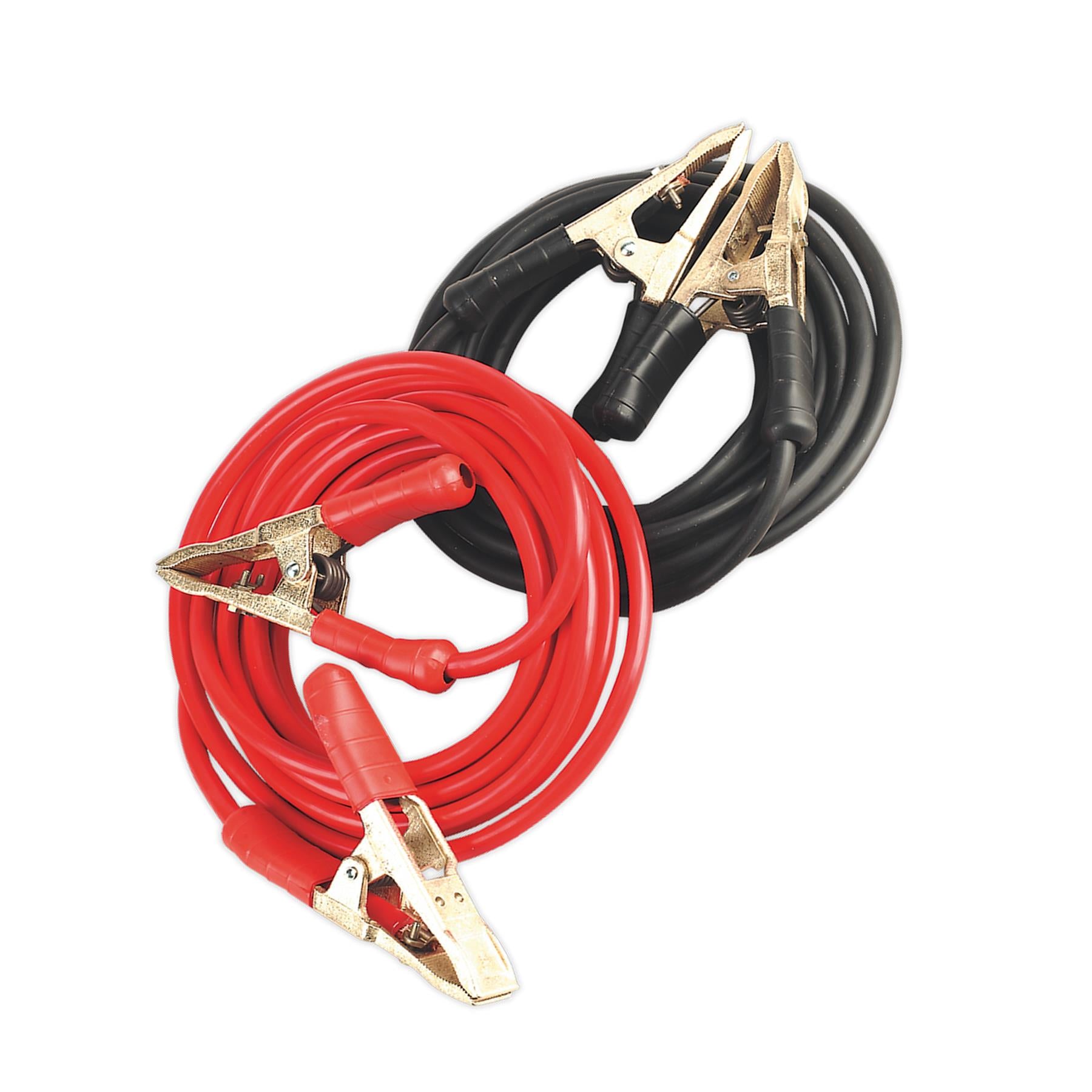 Sealey Booster Cables Extra H-Duty Clamps 50mmx6.5m Copper 900A