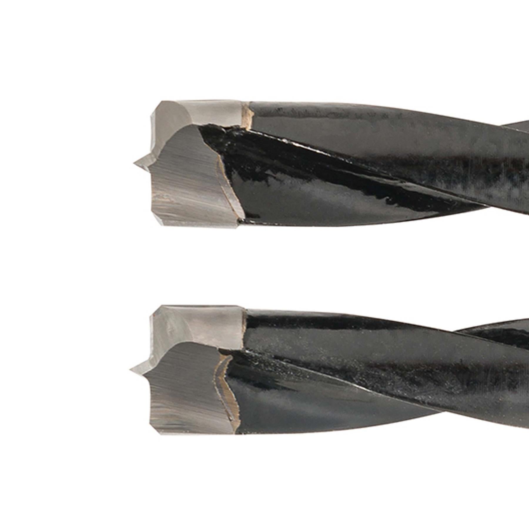 Dowel Jointer Bits 2Pk 10mm 710W Dowelling Jointer Twin-Fluted Hard Steel Shank