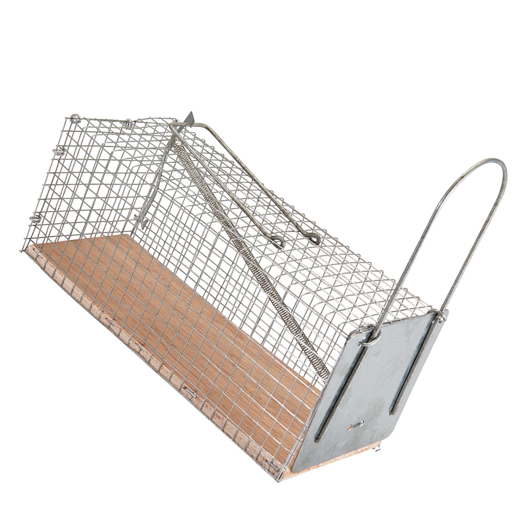 Metal Mouse Trap Humane Live Catcher Rat Vermin Rodent Cage Traps Pest Hamster