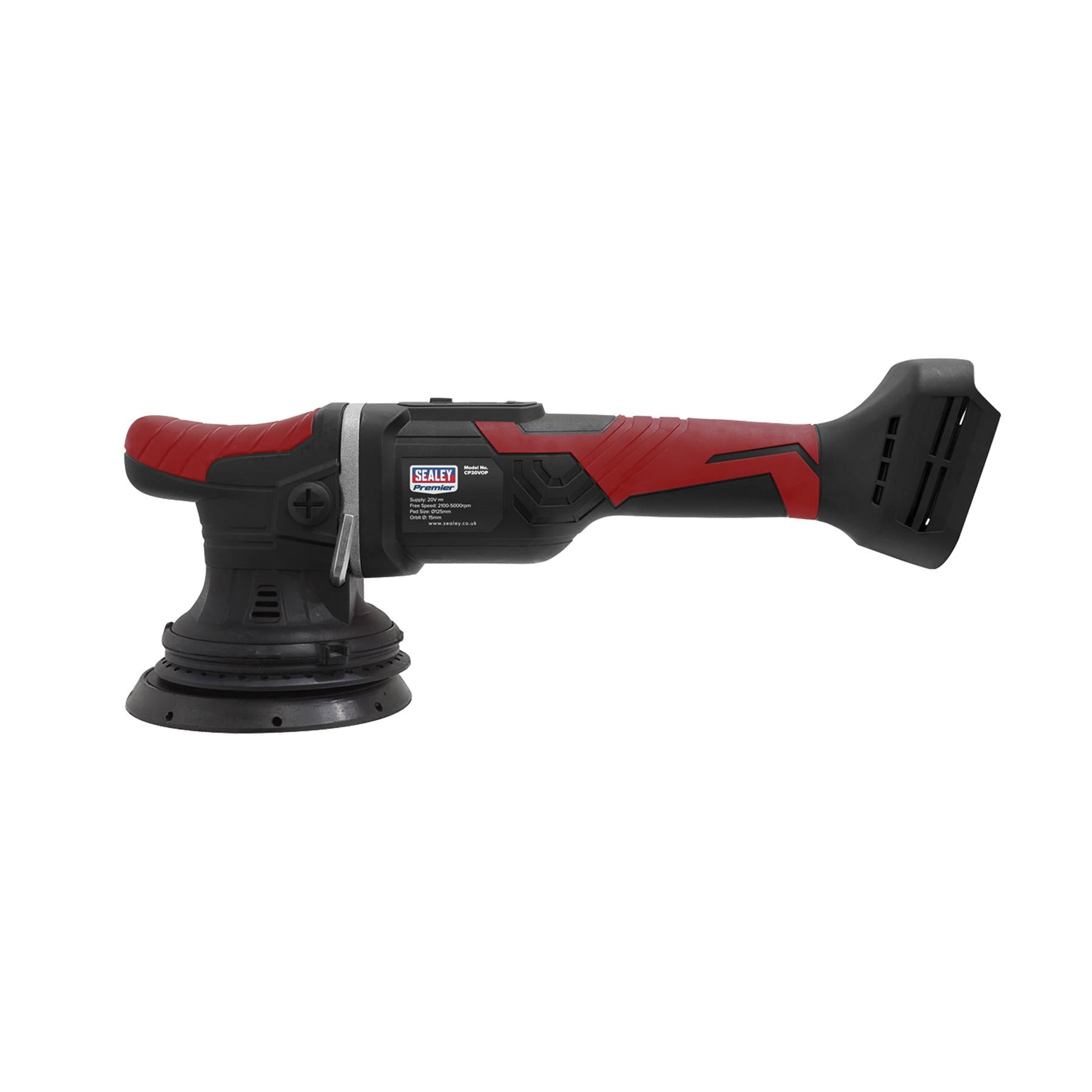 Sealey Cordless Orbital Polisher 125mm 20V Li-ion - Body Only