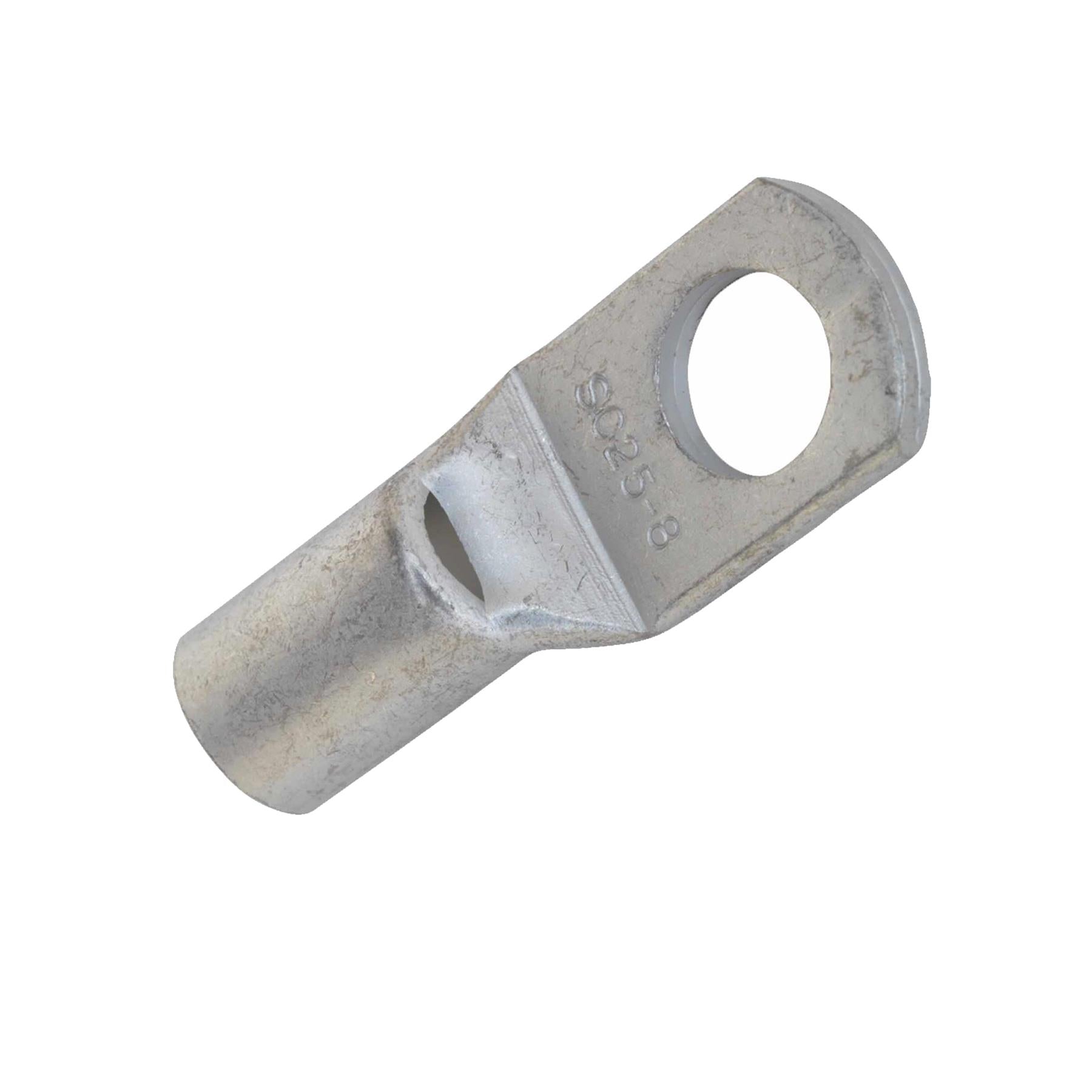 Copper Lug Terminal 25mm x 8mm Pack of 10. Sealey