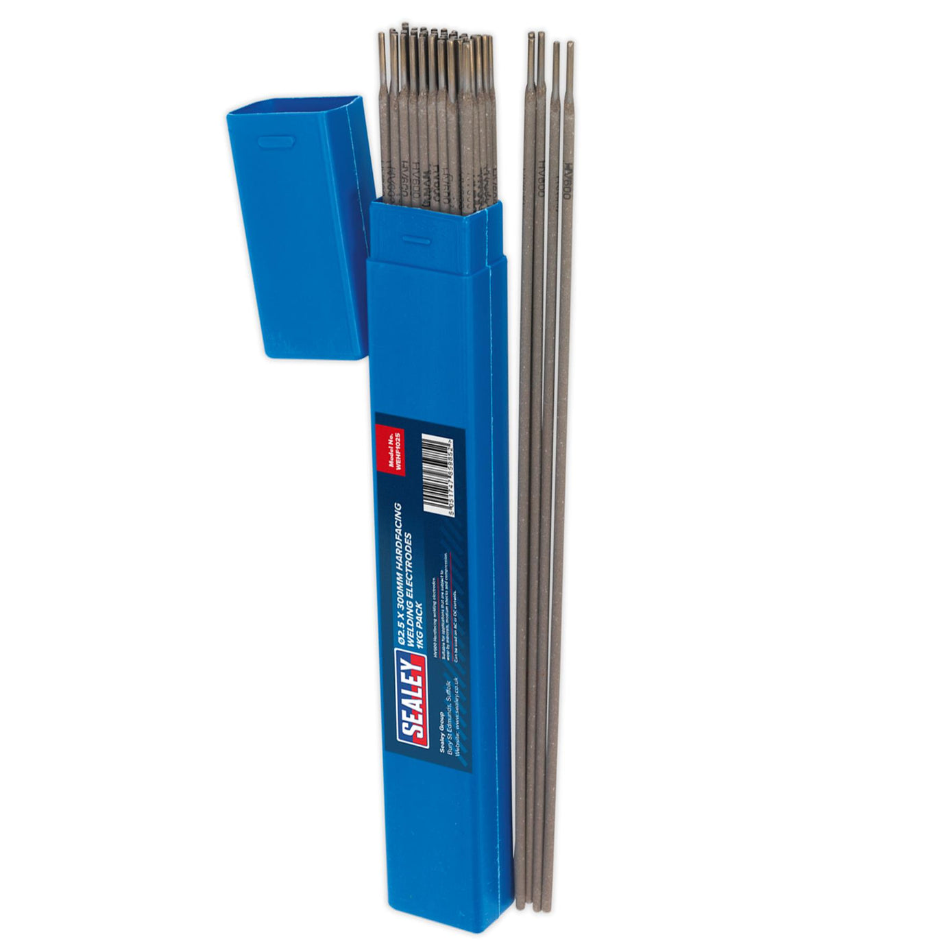 Welding Electrodes Hardfacing Ø2.5 x 300mm 1kg Pack WEHF1025  Sealey