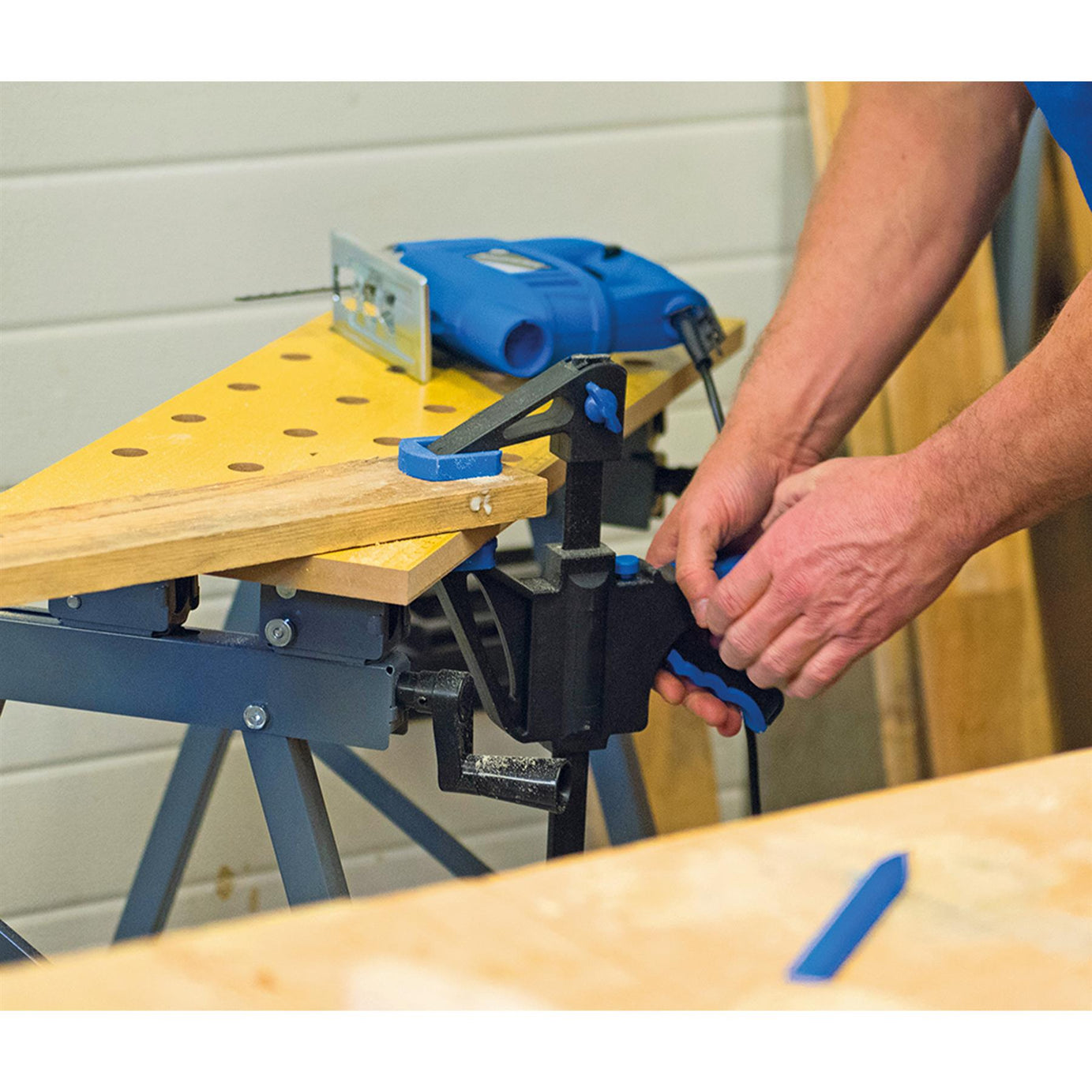 Quick Clamp Heavy Duty 450mm Strong Quick Release Spreading Woodwork Caprentry