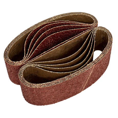 Sealey Sanding Belt 75 x 533mm 24Grit - Pack of 5