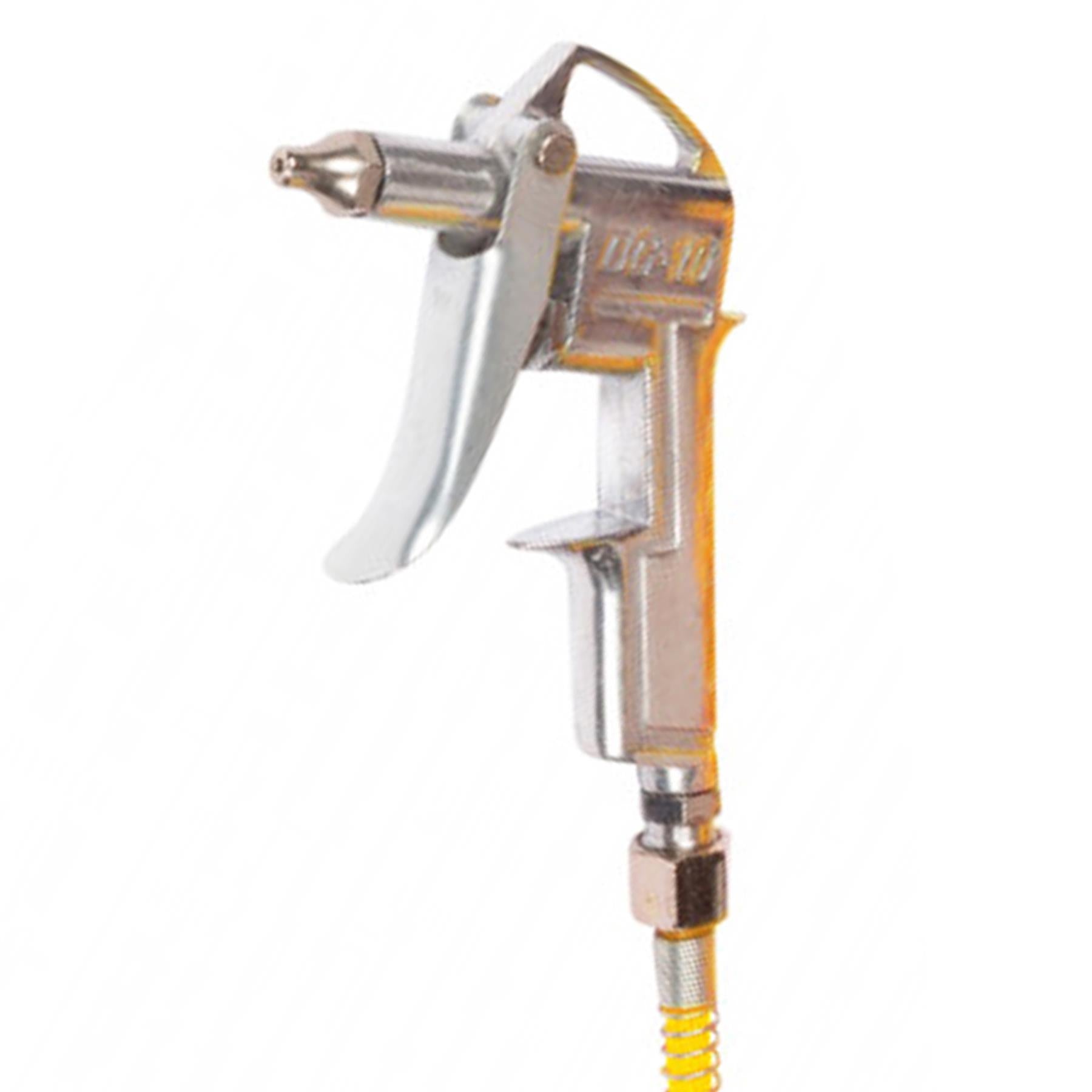 BlueSpot Air Dust Gun Nylon Coiled Air Hose Line 7.6m 25ft 1/4" BSP Female 200PSI Dust Clean