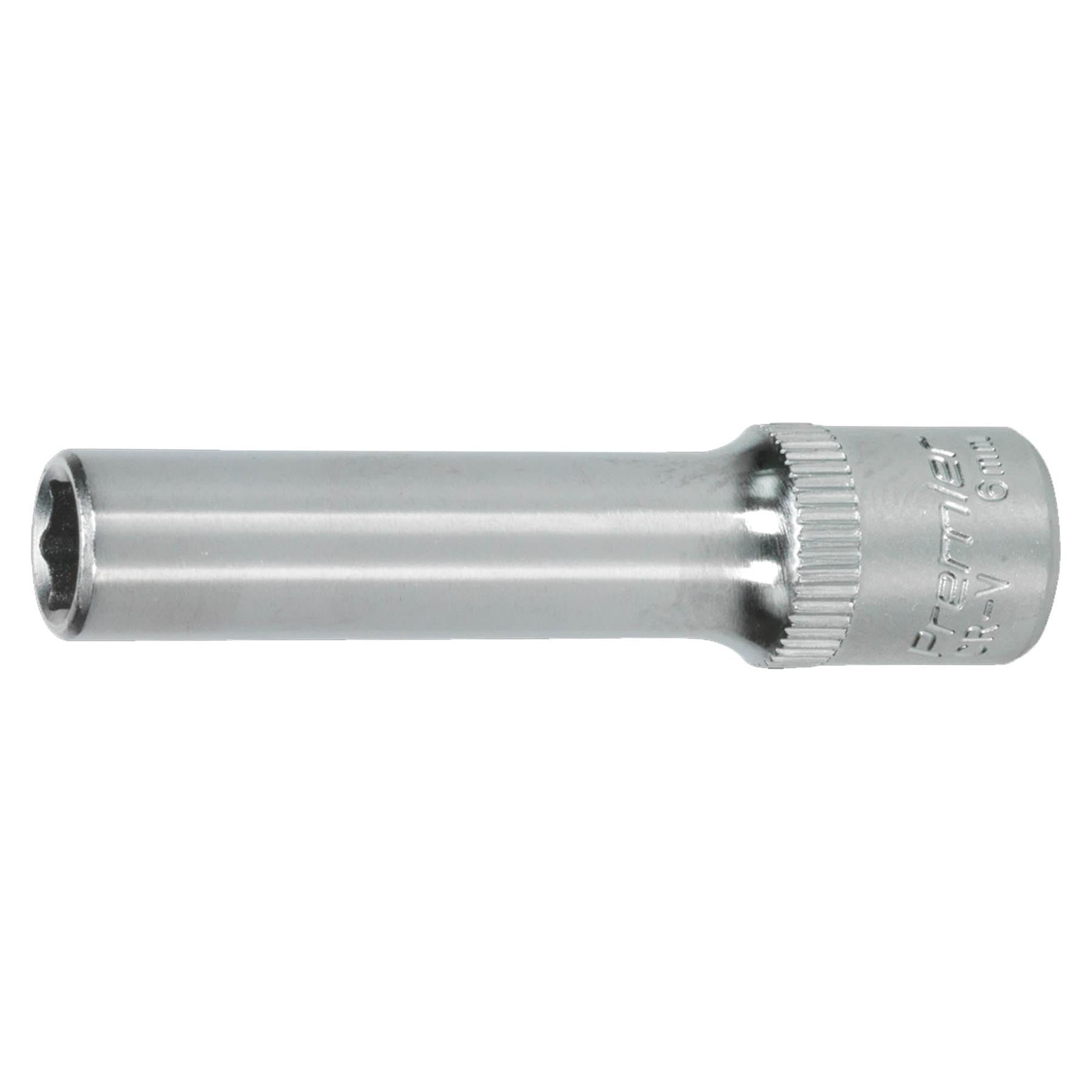 Sealey WallDrive Socket 6mm Deep 1/4"Sq Drive