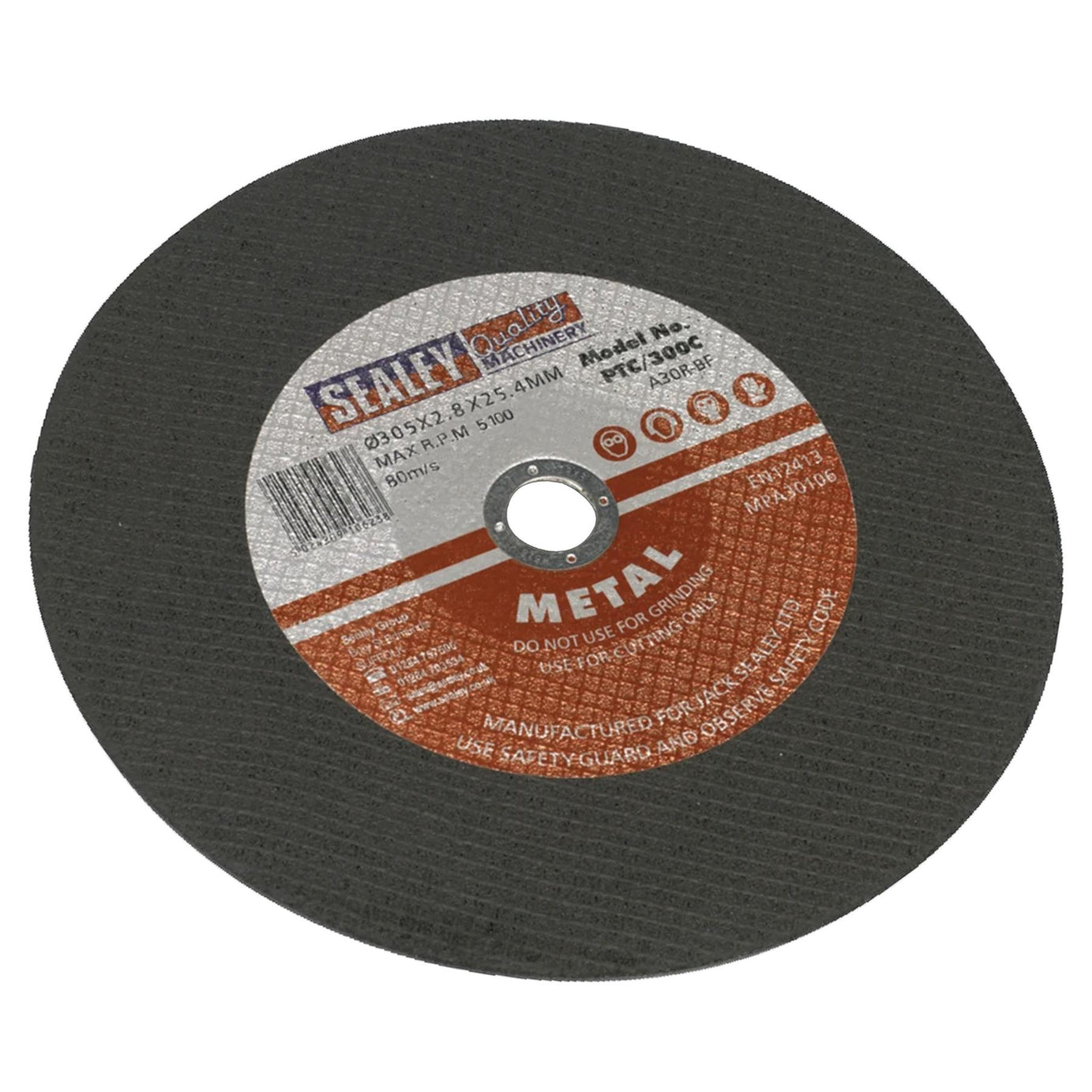 Sealey Cutting Disc 305 x 2.8mm 25.4mm Bore