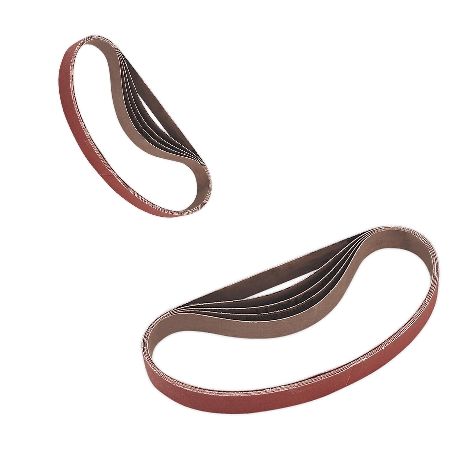 Sealey Sanding Belt 20 x 520mm 120Grit Pack of 5
