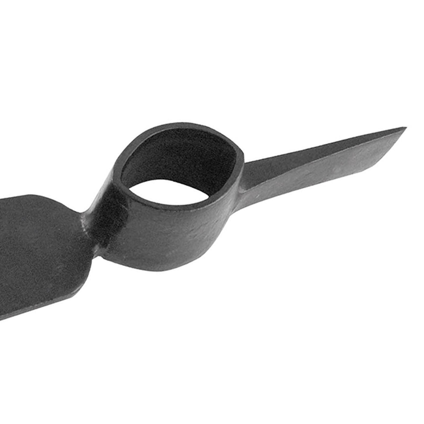 Heavy Duty Pick Handles Forged Steel Horizontal Head Grubbing Mattock 5lb
