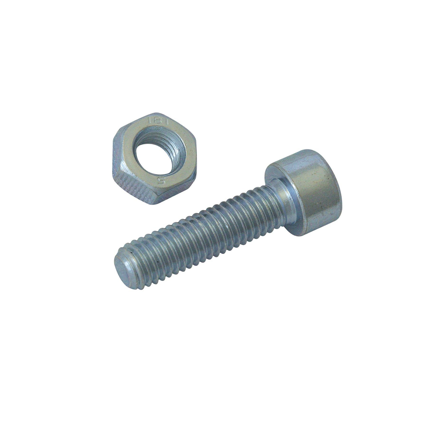 75Pce Cap Screws & Nuts Pack Zinc-Plated Corrosion Resist M5 X 20 To M8 X 30mm