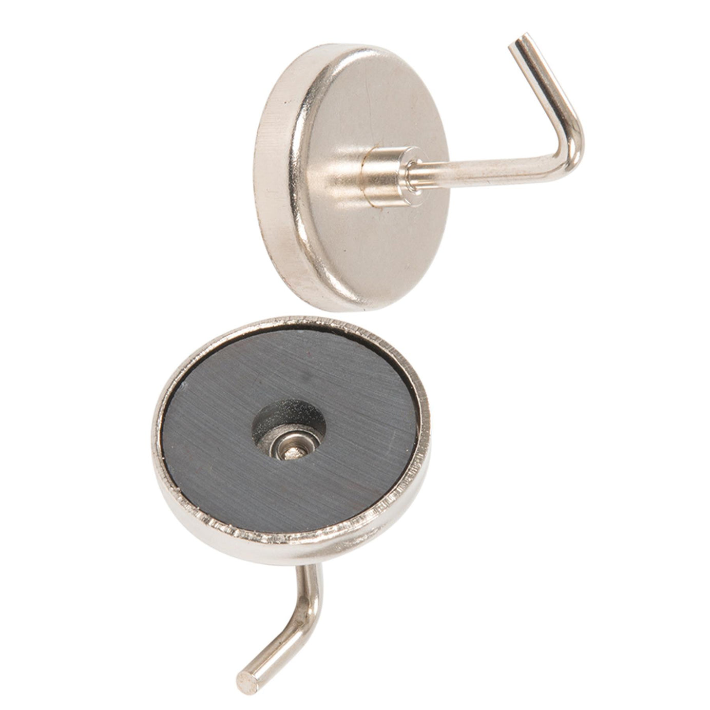 2Pk Magnetic Hooks - 35mm Handy Storage Hanging Fridge Office Board Carbon Steel